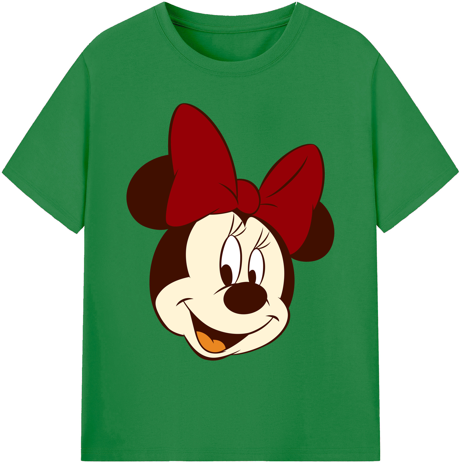 ミッキーマウス Mickey Mouse 綿100％ メンズ半袖Tシャツ｜肌触りやわらか＆通気性