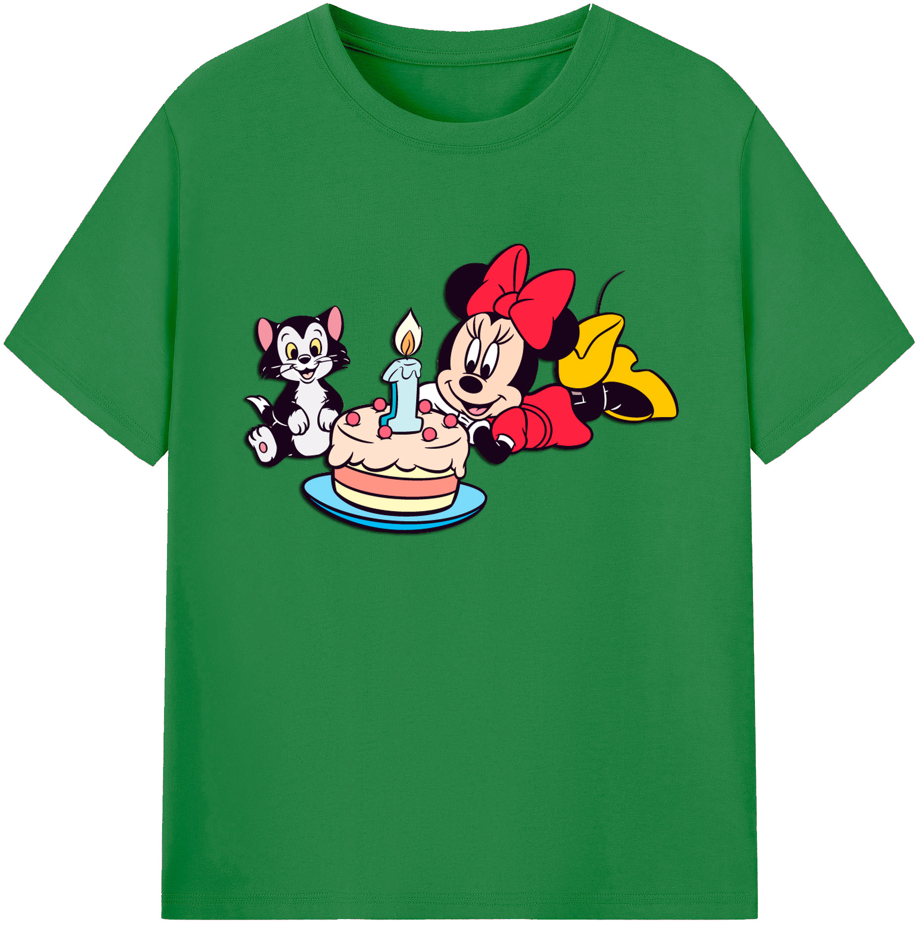 ミッキーマウス Mickey Mouse 綿100％ メンズ半袖Tシャツ｜肌触りやわらか＆通気性