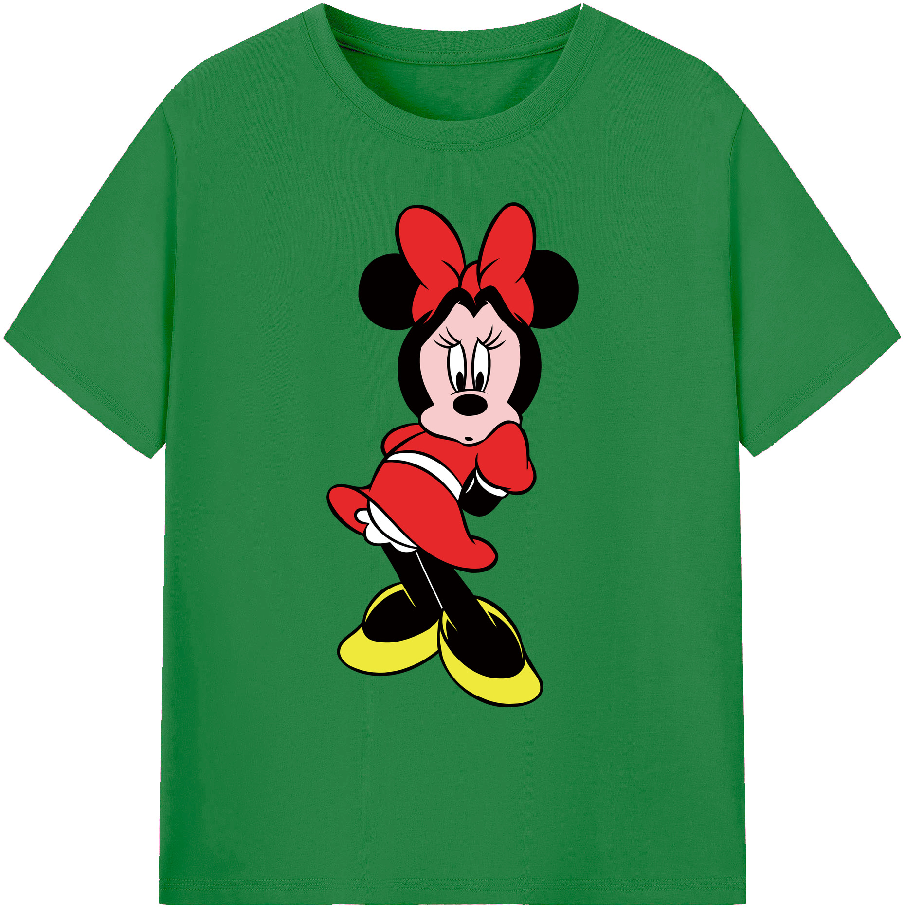 ミッキーマウス Mickey Mouse 綿100％ メンズ半袖Tシャツ｜肌触りやわらか＆通気性