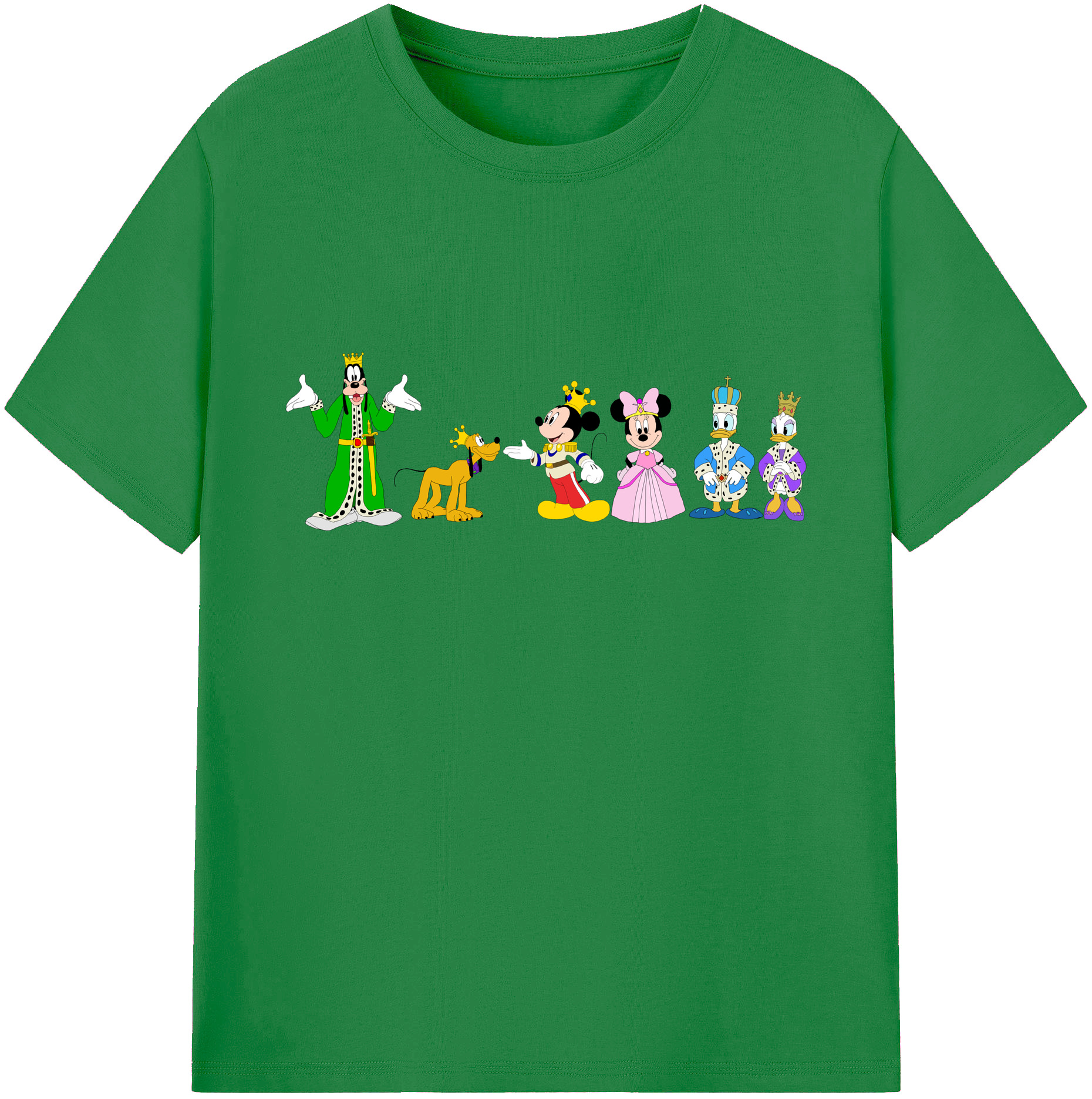 ミッキーマウス Mickey Mouse 綿100％ メンズ半袖Tシャツ｜肌触りやわらか＆通気性