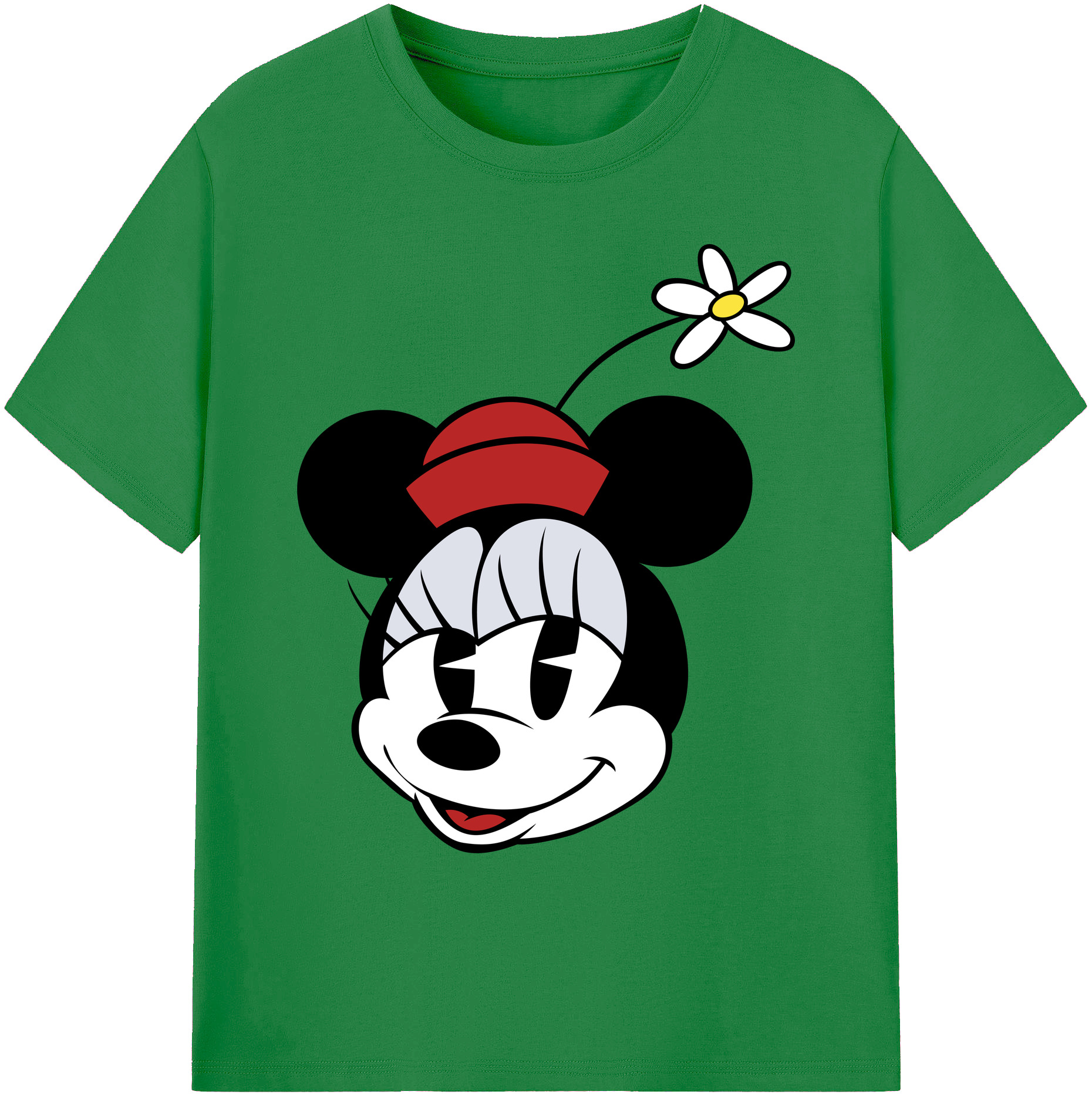 ミッキーマウス Mickey Mouse 綿100％ メンズ半袖Tシャツ｜肌触りやわらか＆通気性
