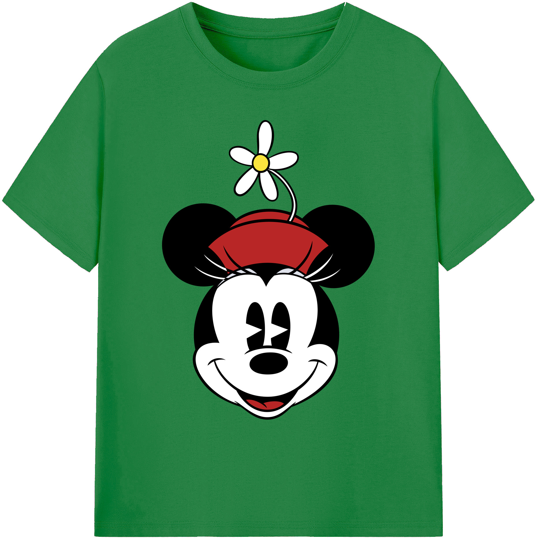 ミッキーマウス Mickey Mouse 綿100％ メンズ半袖Tシャツ｜肌触りやわらか＆通気性