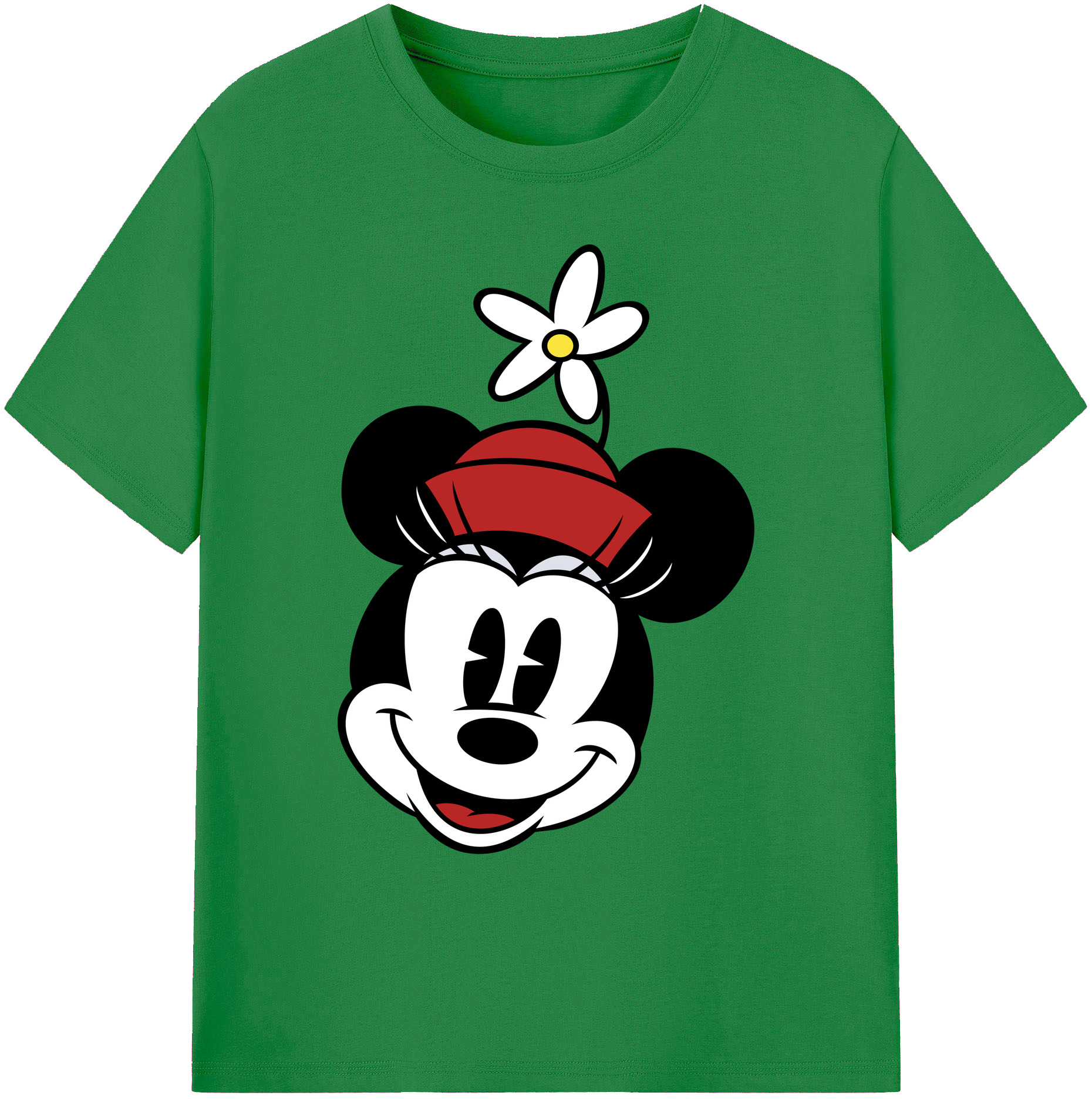 ミッキーマウス Mickey Mouse 綿100％ メンズ半袖Tシャツ｜肌触りやわらか＆通気性