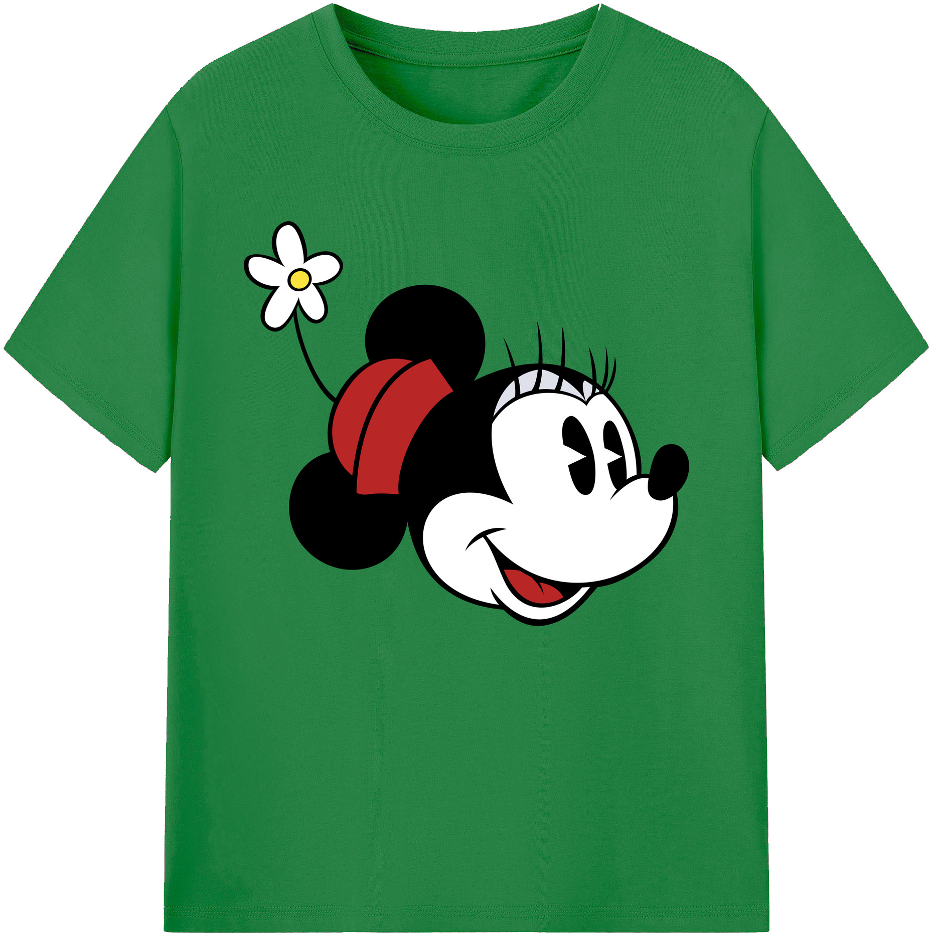 ミッキーマウス Mickey Mouse 綿100％ メンズ半袖Tシャツ｜肌触りやわらか＆通気性