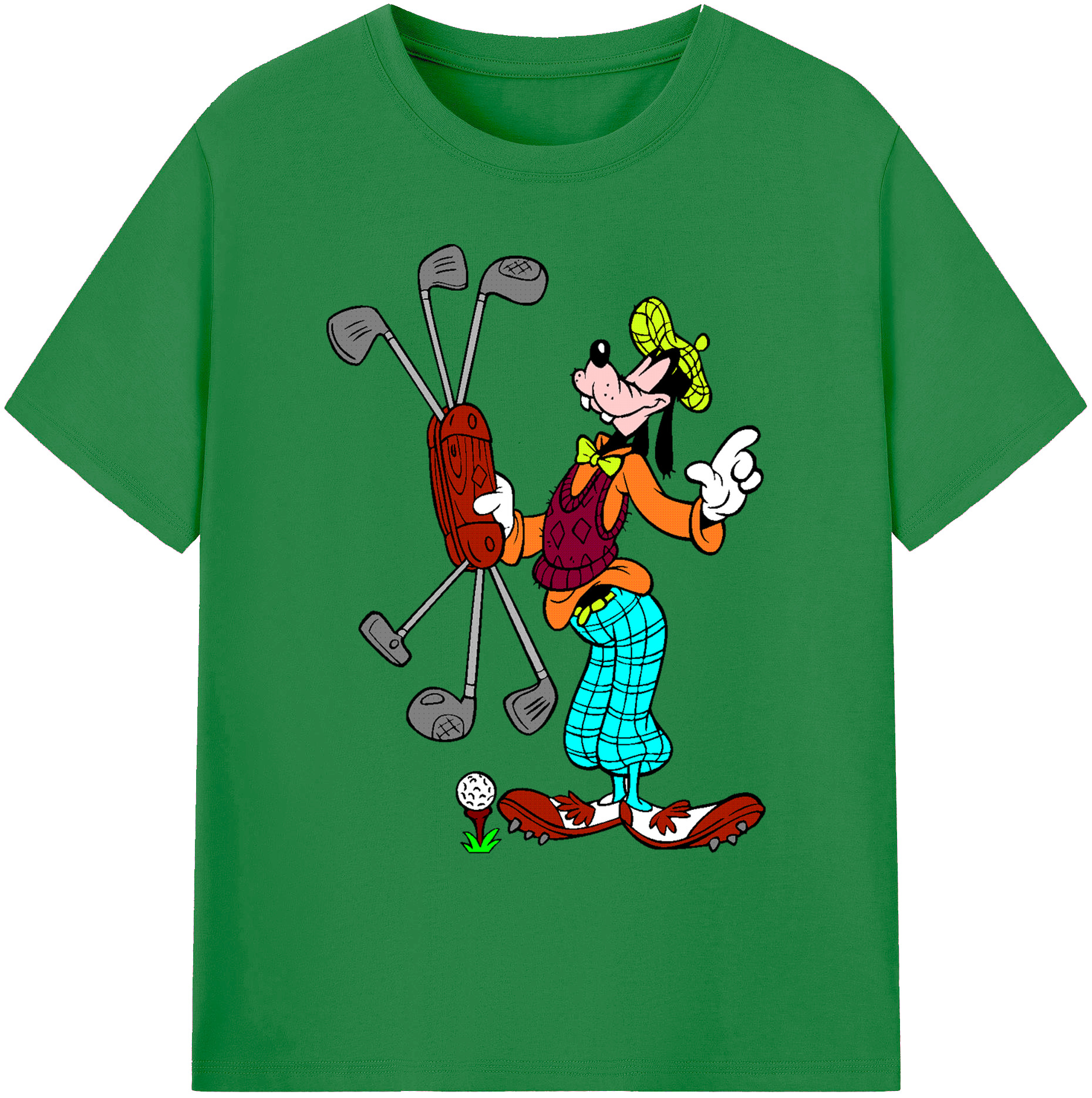 ミッキーマウス Mickey Mouse 綿100％ メンズ半袖Tシャツ｜肌触りやわらか＆通気性
