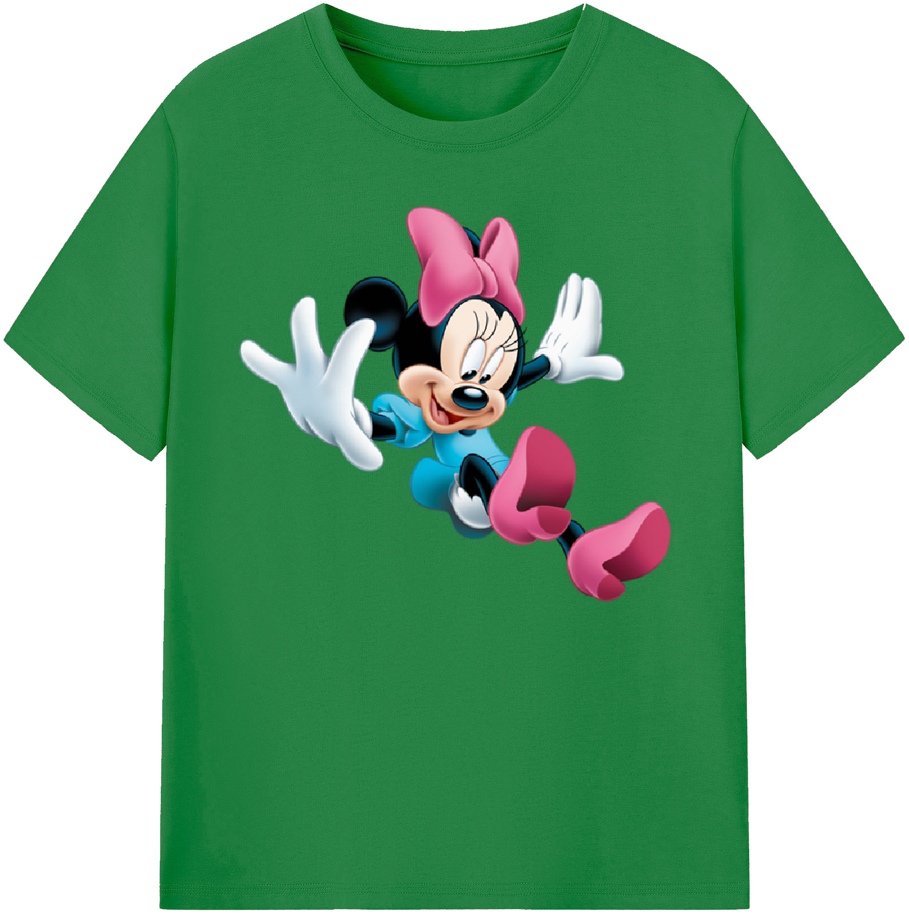 ミッキーマウス Mickey Mouse 綿100％ メンズ半袖Tシャツ｜肌触りやわらか＆通気性