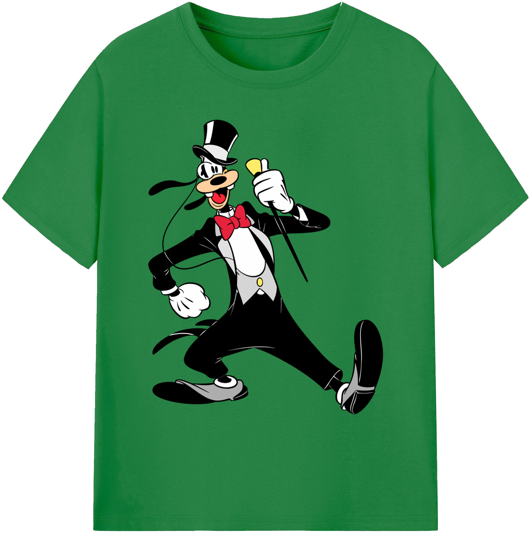ミッキーマウス Mickey Mouse 綿100％ メンズ半袖Tシャツ｜肌触りやわらか＆通気性
