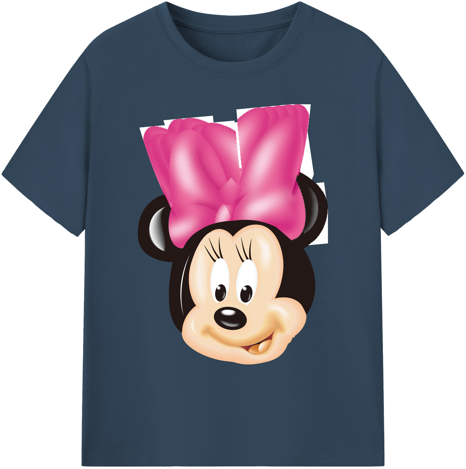 ミッキーマウス Mickey Mouse 綿100％ メンズ半袖Tシャツ｜肌触りやわらか＆通気性