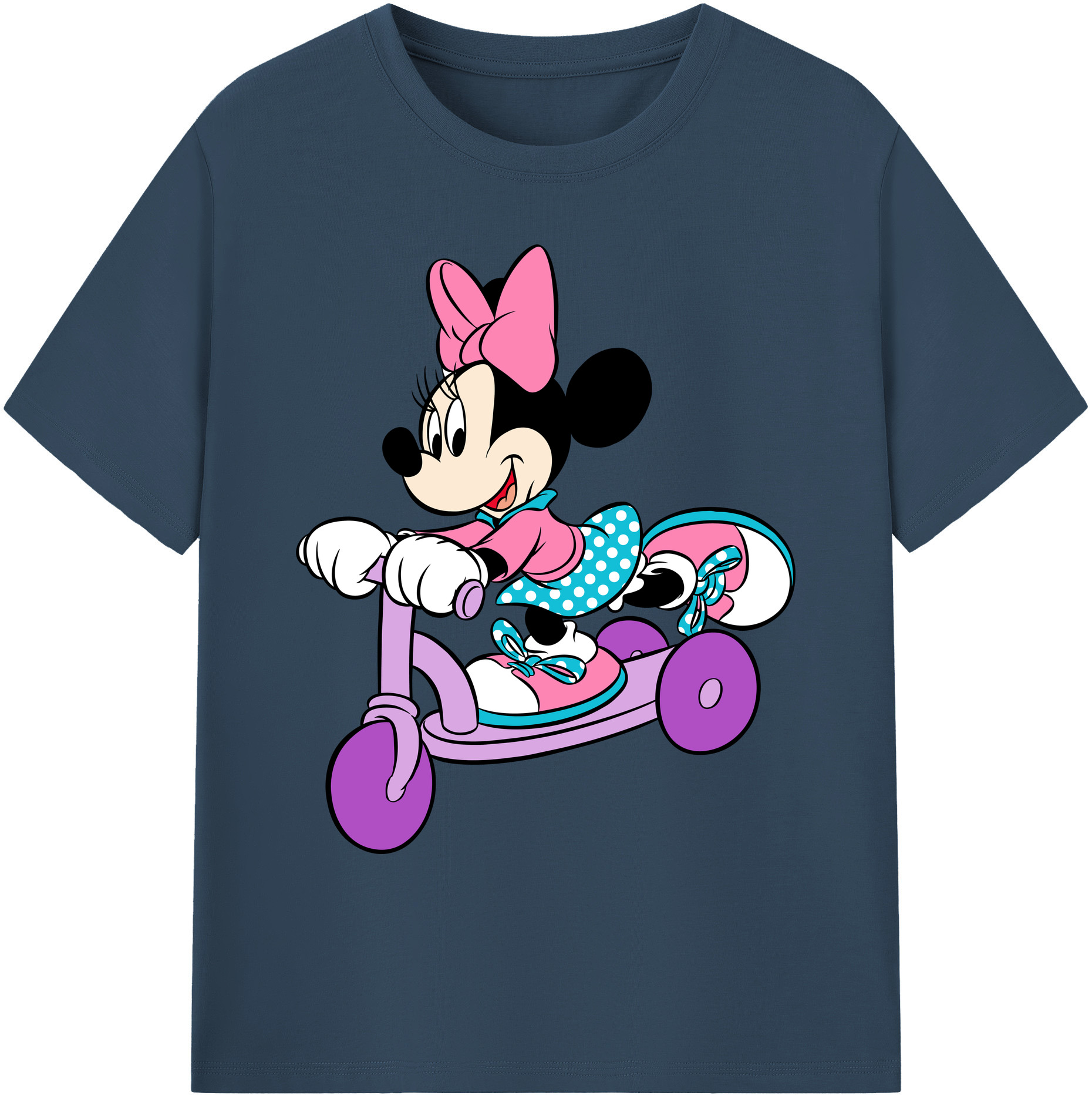 ミッキーマウス Mickey Mouse 綿100％ メンズ半袖Tシャツ｜肌触りやわらか＆通気性