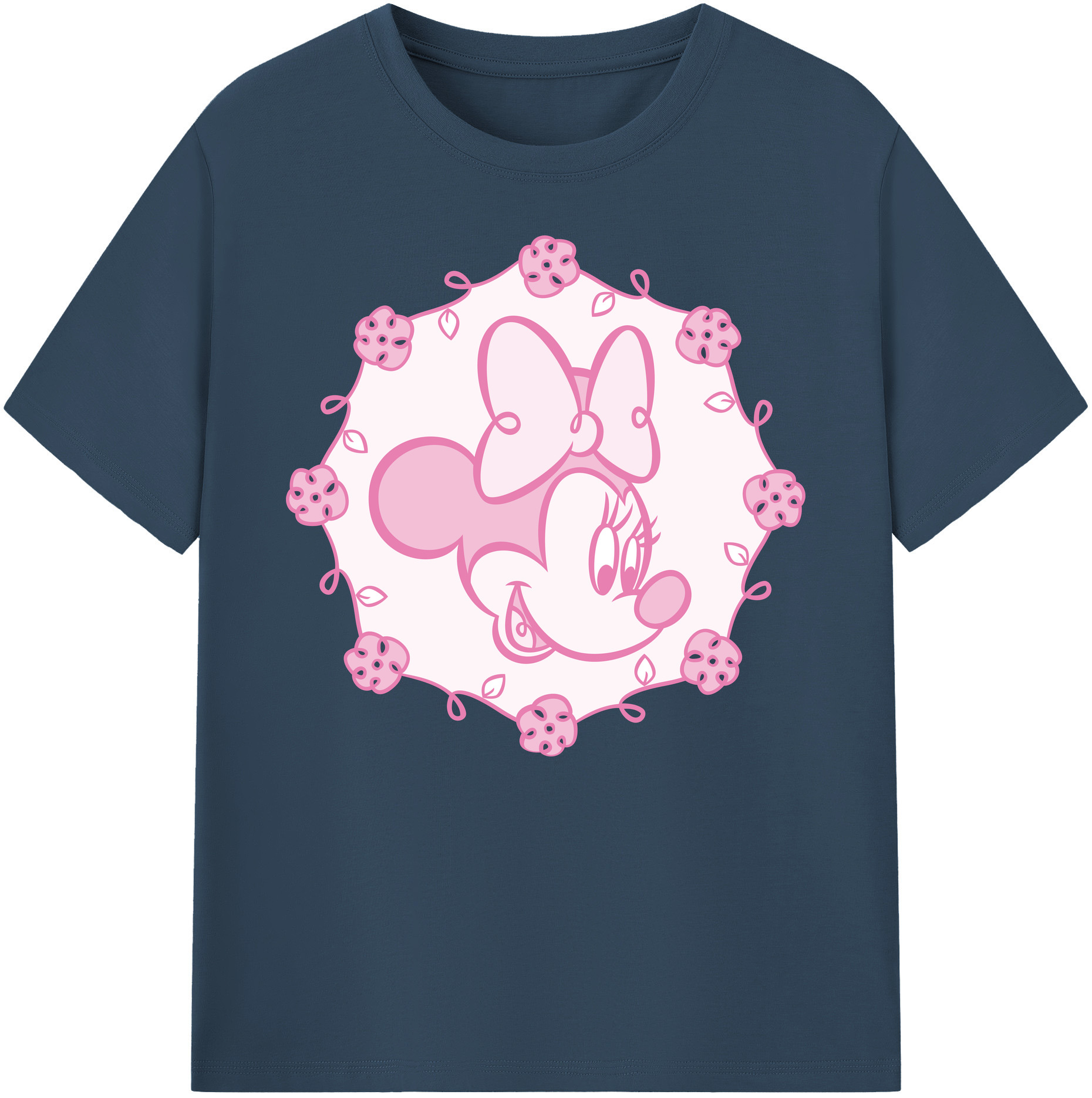 ミッキーマウス Mickey Mouse 綿100％ メンズ半袖Tシャツ｜肌触りやわらか＆通気性