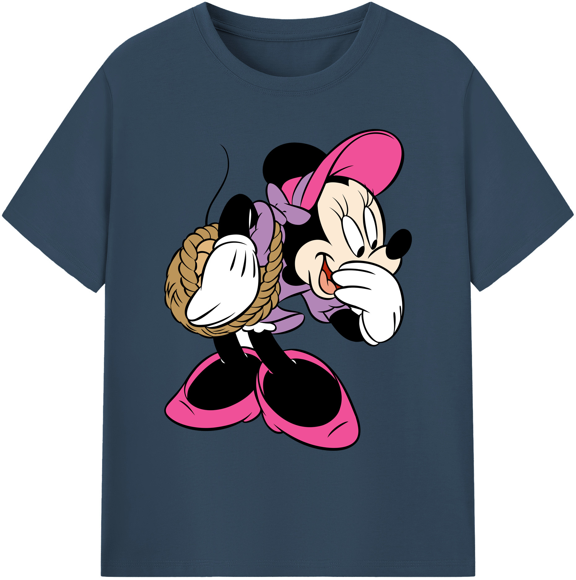 ミッキーマウス Mickey Mouse 綿100％ メンズ半袖Tシャツ｜肌触りやわらか＆通気性