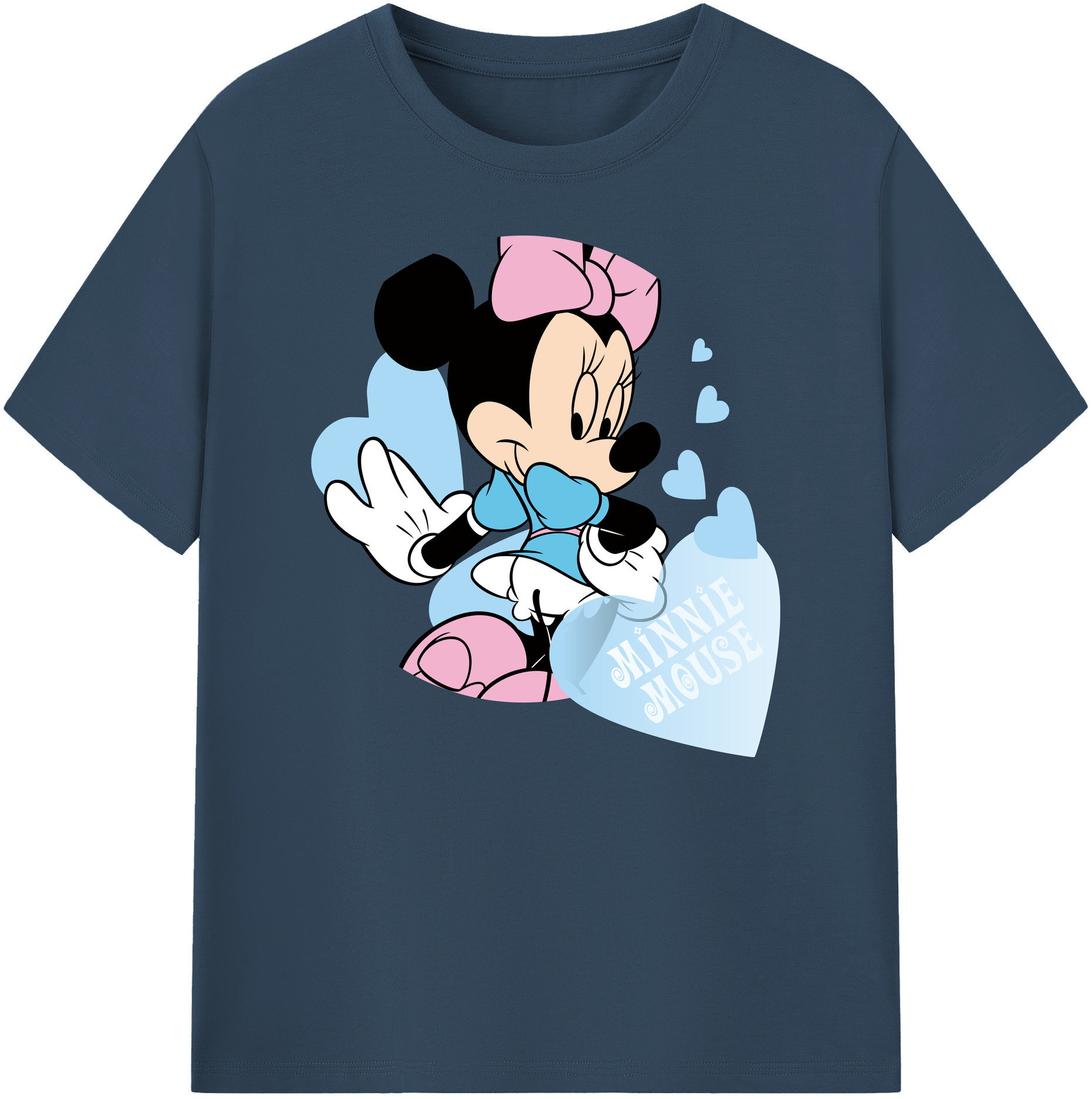ミッキーマウス Mickey Mouse 綿100％ メンズ半袖Tシャツ｜肌触りやわらか＆通気性