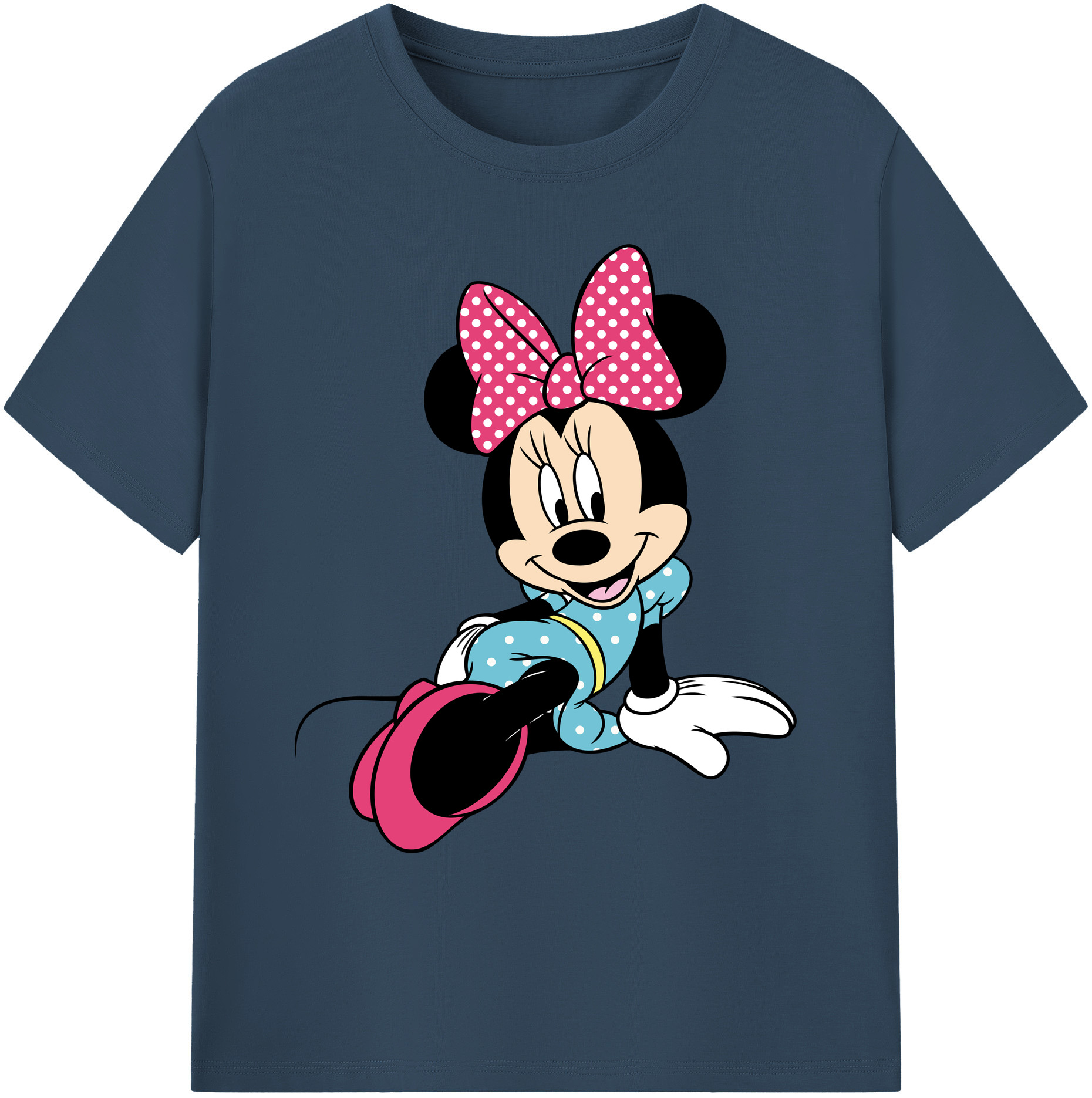 ミッキーマウス Mickey Mouse 綿100％ メンズ半袖Tシャツ｜肌触りやわらか＆通気性