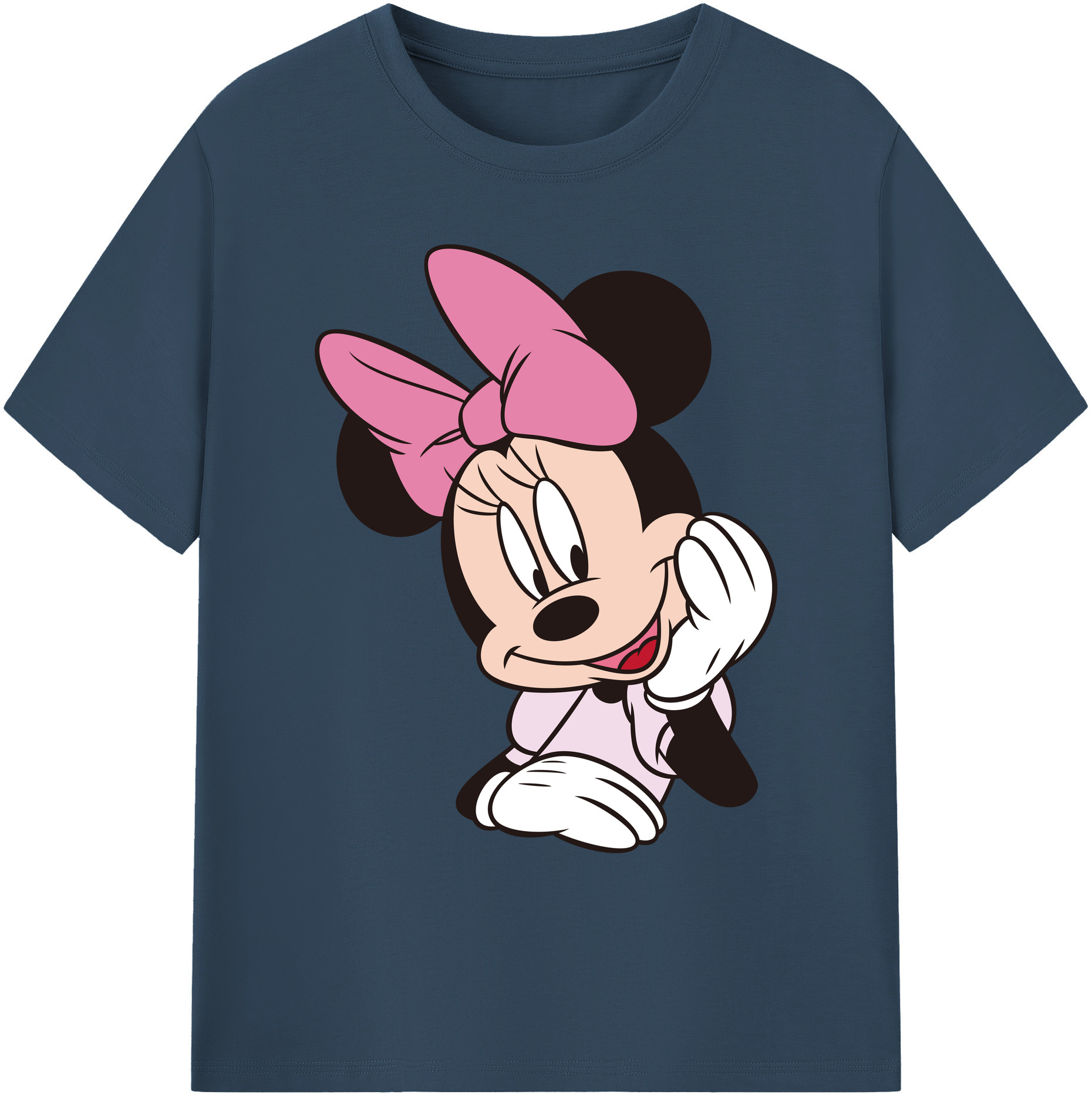 ミッキーマウス Mickey Mouse 綿100％ メンズ半袖Tシャツ｜肌触りやわらか＆通気性