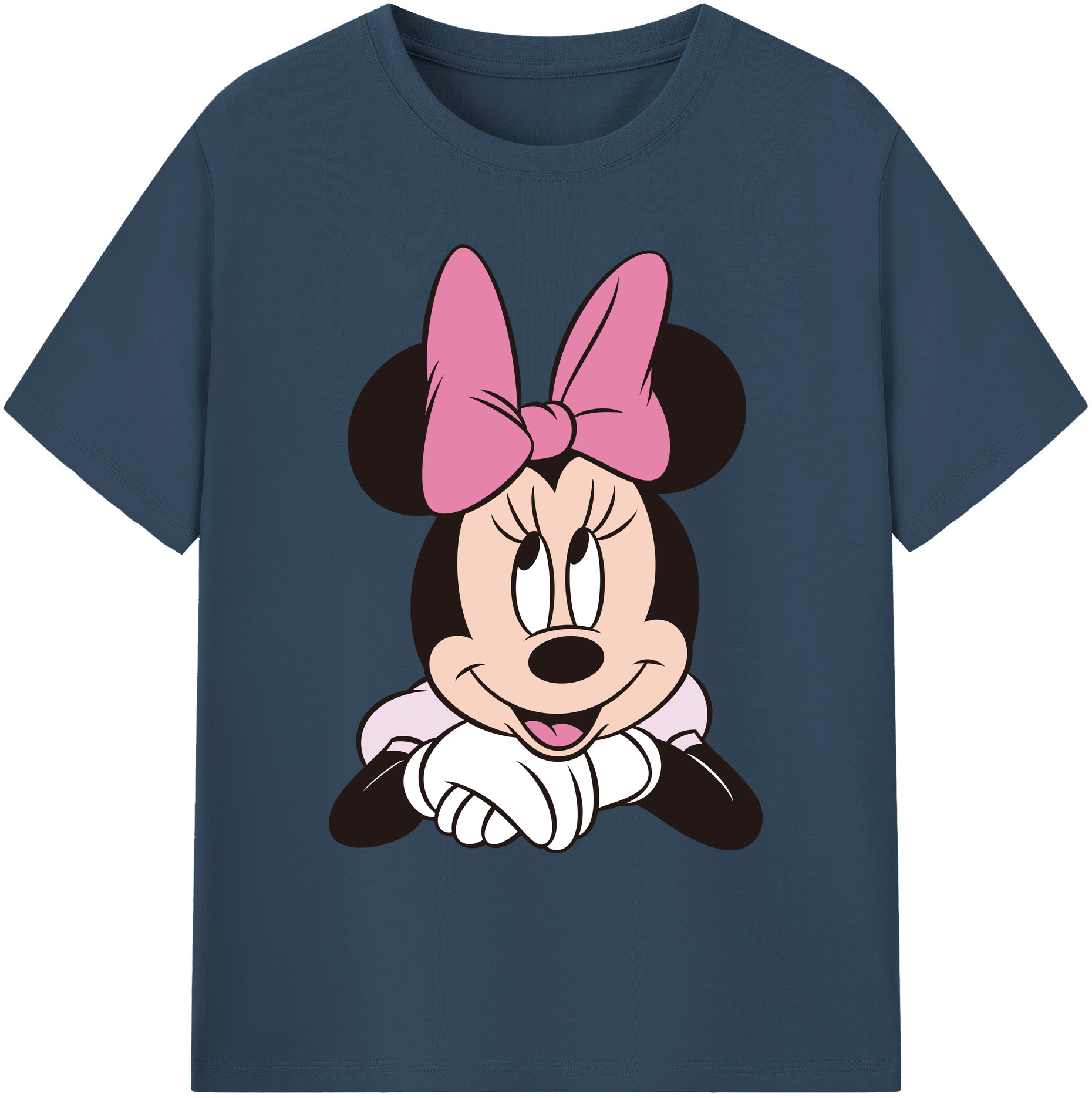 ミッキーマウス Mickey Mouse 綿100％ メンズ半袖Tシャツ｜肌触りやわらか＆通気性