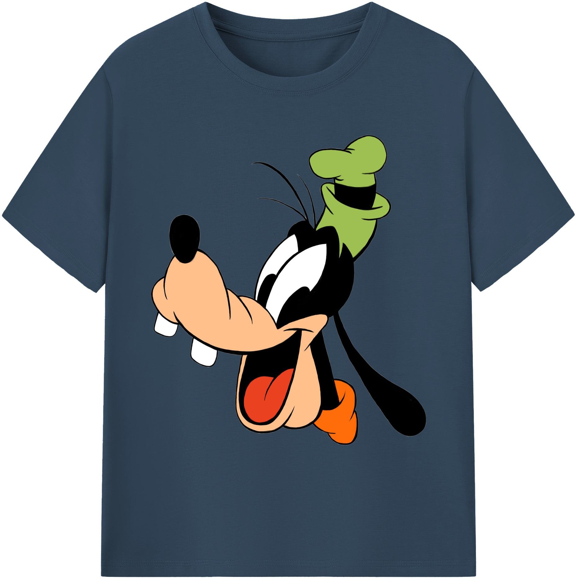 ミッキーマウス Mickey Mouse 綿100％ メンズ半袖Tシャツ｜肌触りやわらか＆通気性