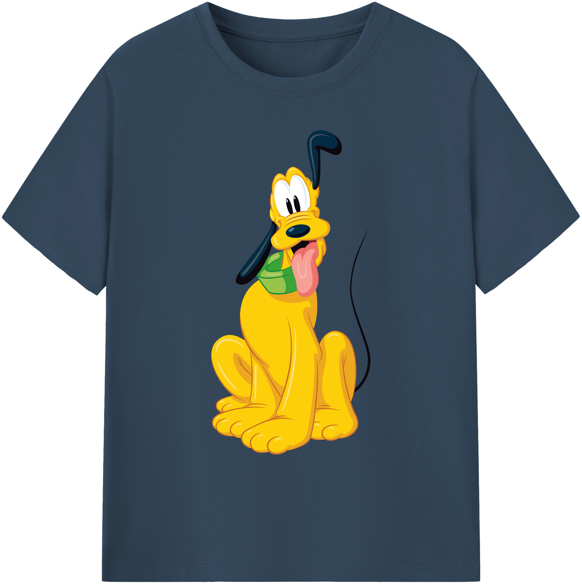 ミッキーマウス Mickey Mouse 綿100％ メンズ半袖Tシャツ｜肌触りやわらか＆通気性