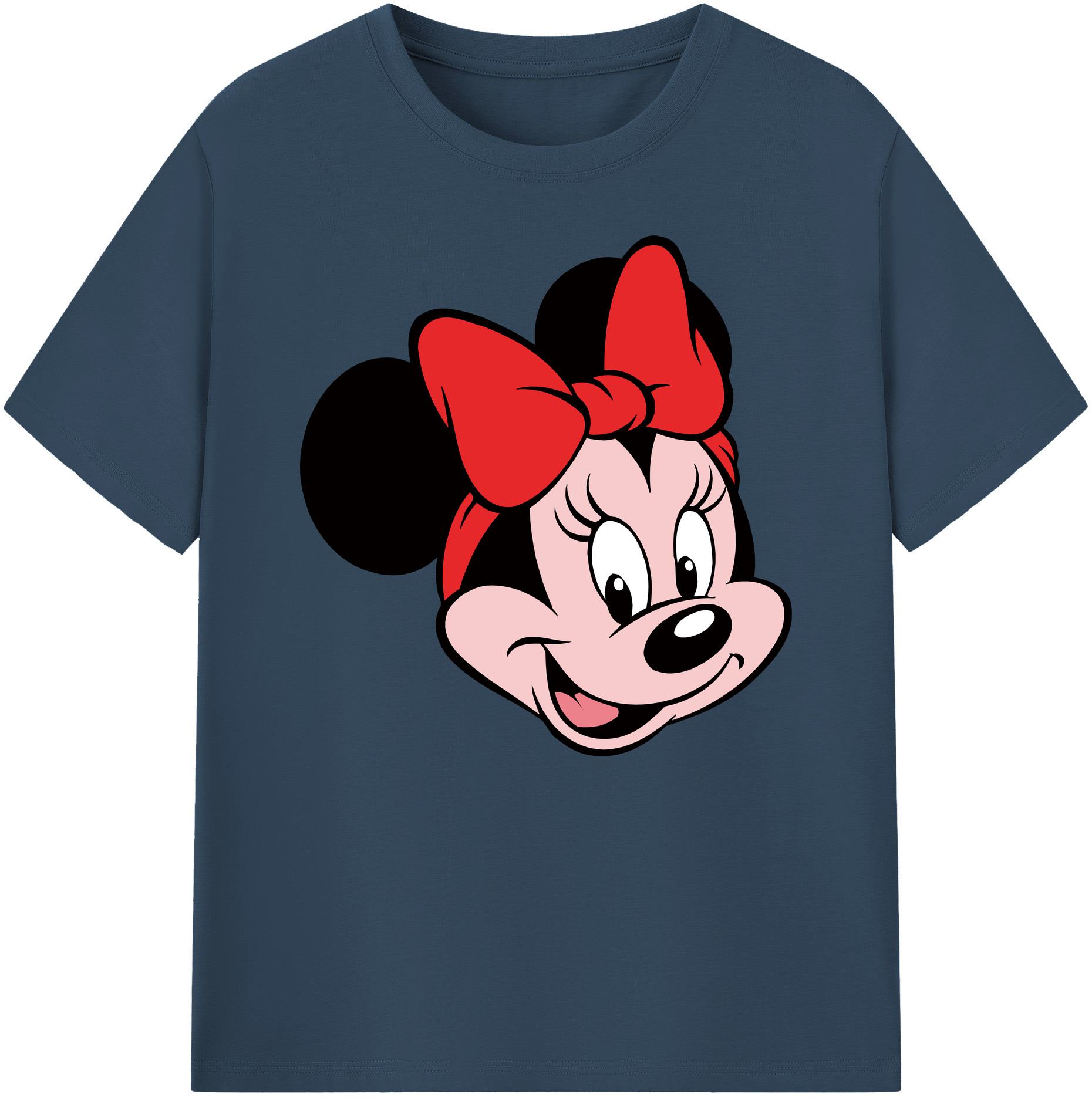 ミッキーマウス Mickey Mouse 綿100％ メンズ半袖Tシャツ｜肌触りやわらか＆通気性