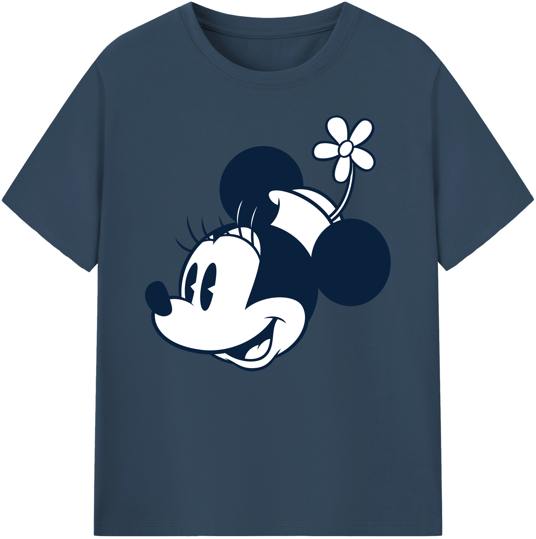 ミッキーマウス Mickey Mouse 綿100％ メンズ半袖Tシャツ｜肌触りやわらか＆通気性
