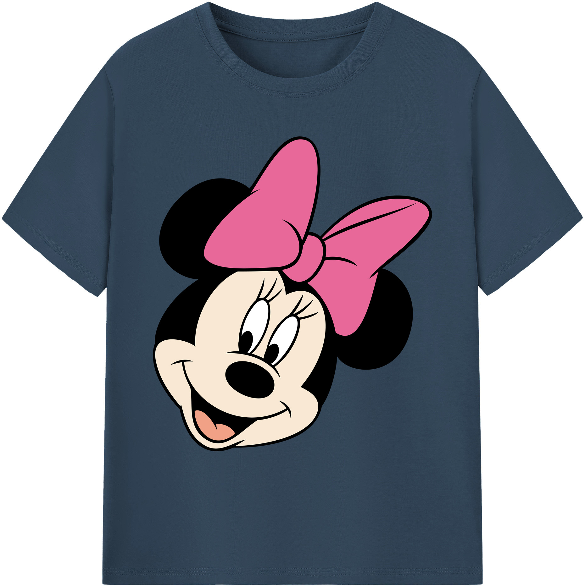 ミッキーマウス Mickey Mouse 綿100％ メンズ半袖Tシャツ｜肌触りやわらか＆通気性