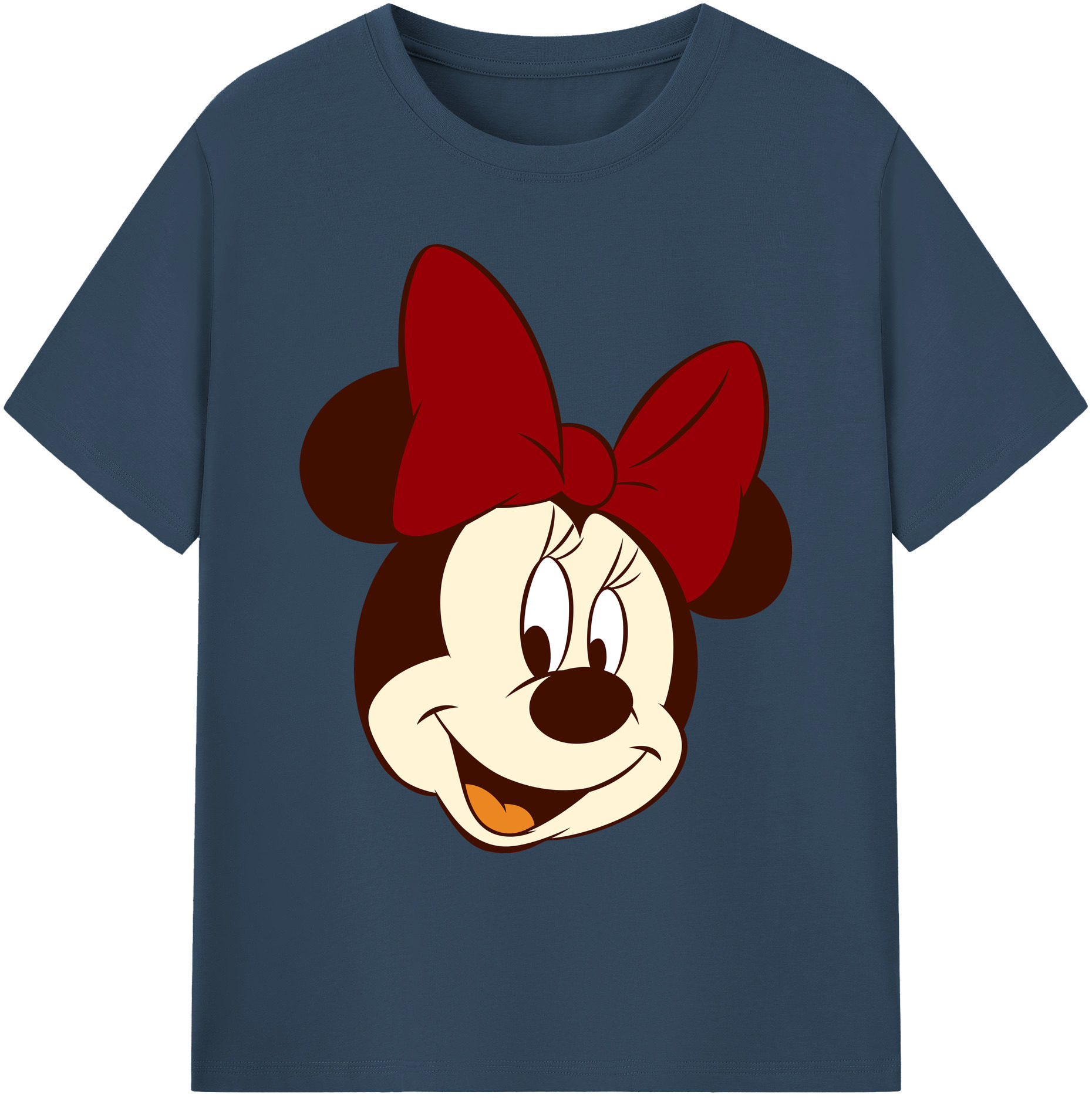 ミッキーマウス Mickey Mouse 綿100％ メンズ半袖Tシャツ｜肌触りやわらか＆通気性