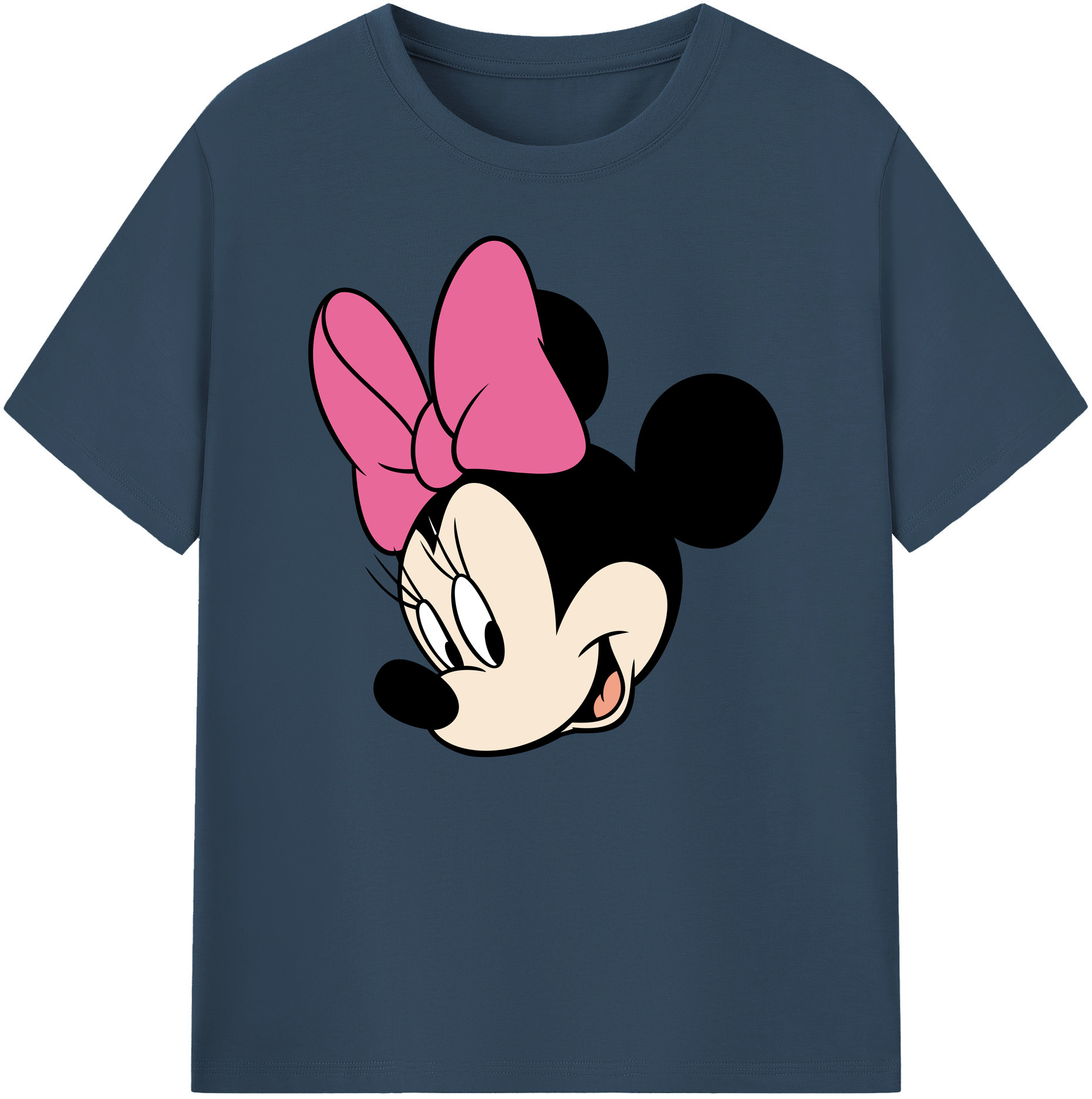 ミッキーマウス Mickey Mouse 綿100％ メンズ半袖Tシャツ｜肌触りやわらか＆通気性