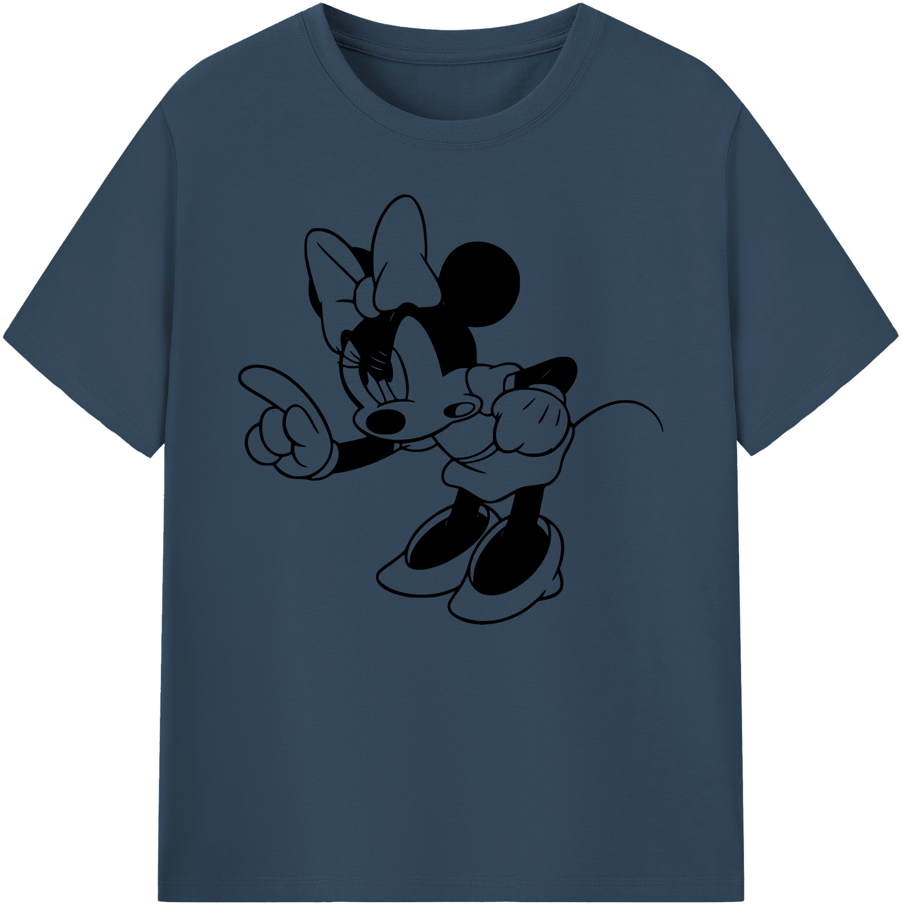 ミッキーマウス Mickey Mouse 綿100％ メンズ半袖Tシャツ｜肌触りやわらか＆通気性