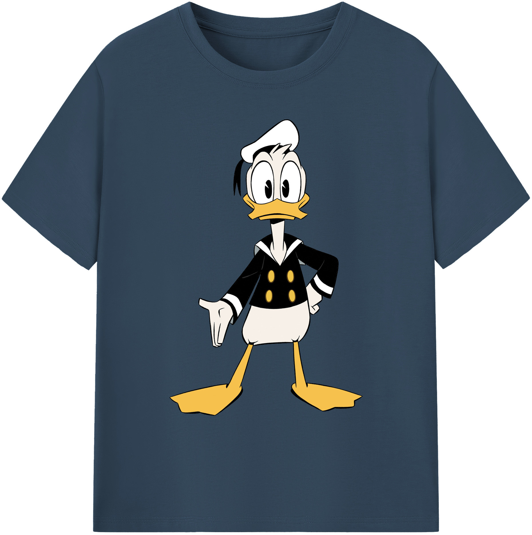 ミッキーマウス Mickey Mouse 綿100％ メンズ半袖Tシャツ｜肌触りやわらか＆通気性