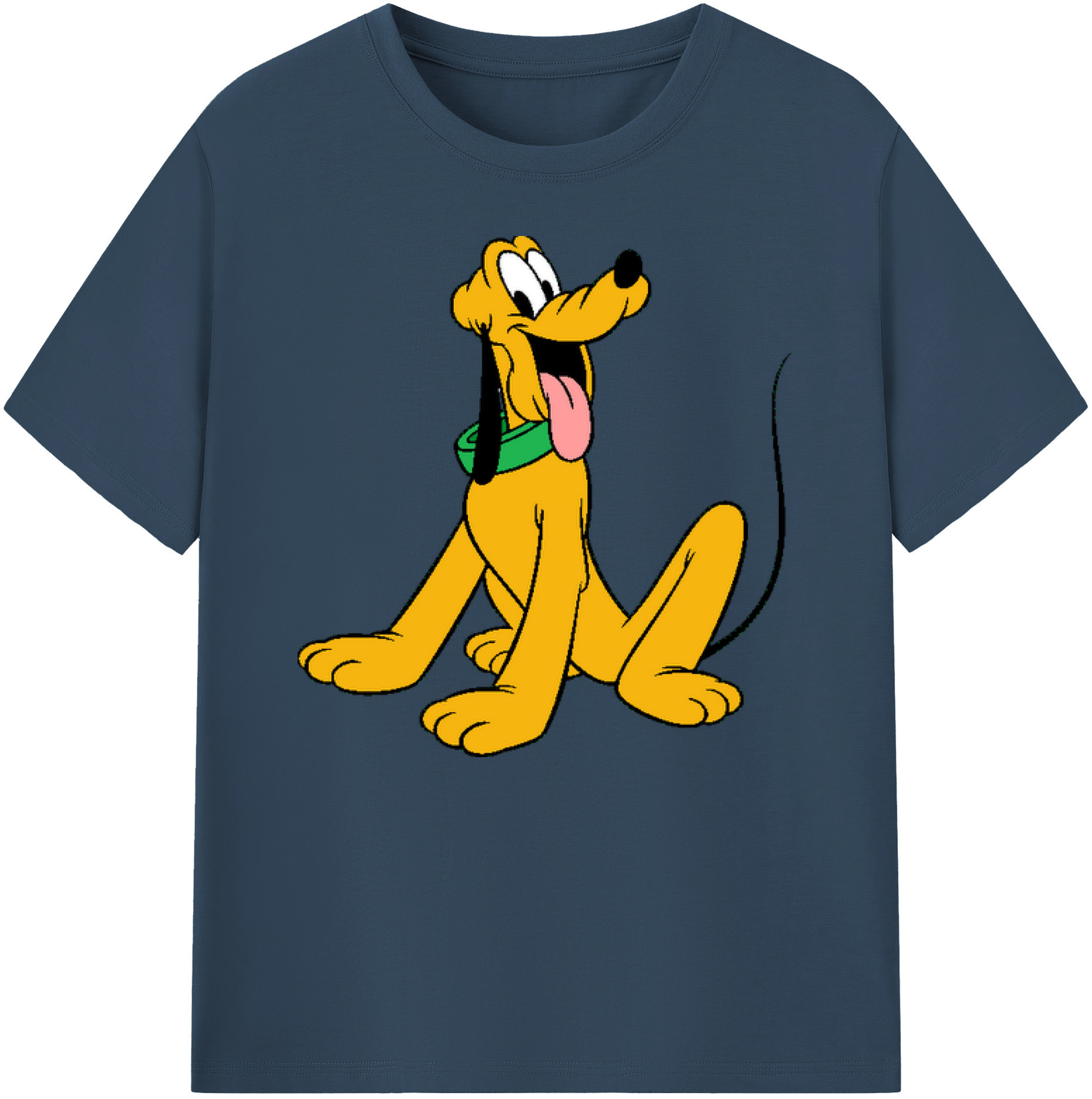 ミッキーマウス Mickey Mouse 綿100％ メンズ半袖Tシャツ｜肌触りやわらか＆通気性