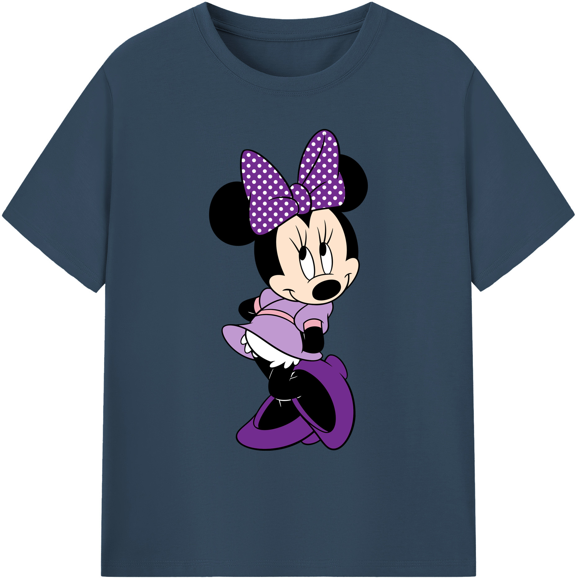 ミッキーマウス Mickey Mouse 綿100％ メンズ半袖Tシャツ｜肌触りやわらか＆通気性