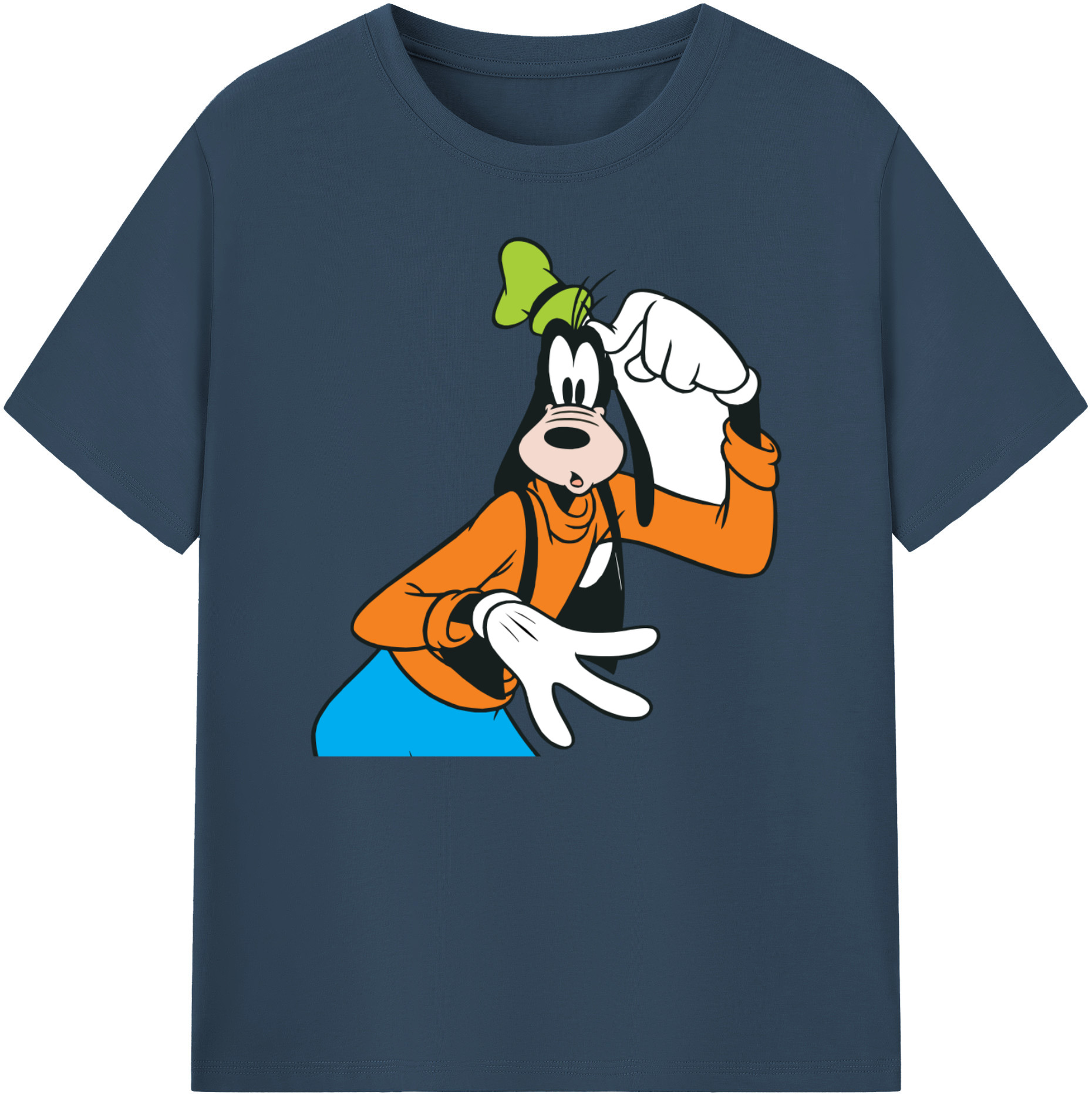 ミッキーマウス Mickey Mouse 綿100％ メンズ半袖Tシャツ｜肌触りやわらか＆通気性