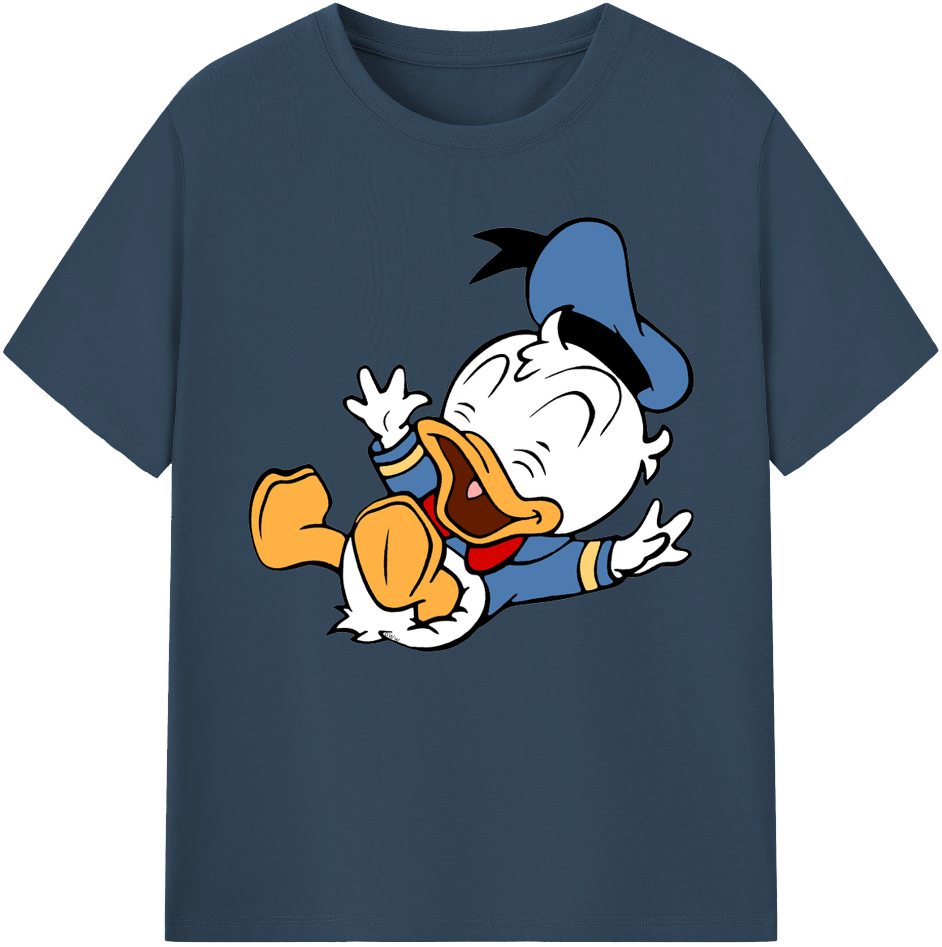 ミッキーマウス Mickey Mouse 綿100％ メンズ半袖Tシャツ｜肌触りやわらか＆通気性