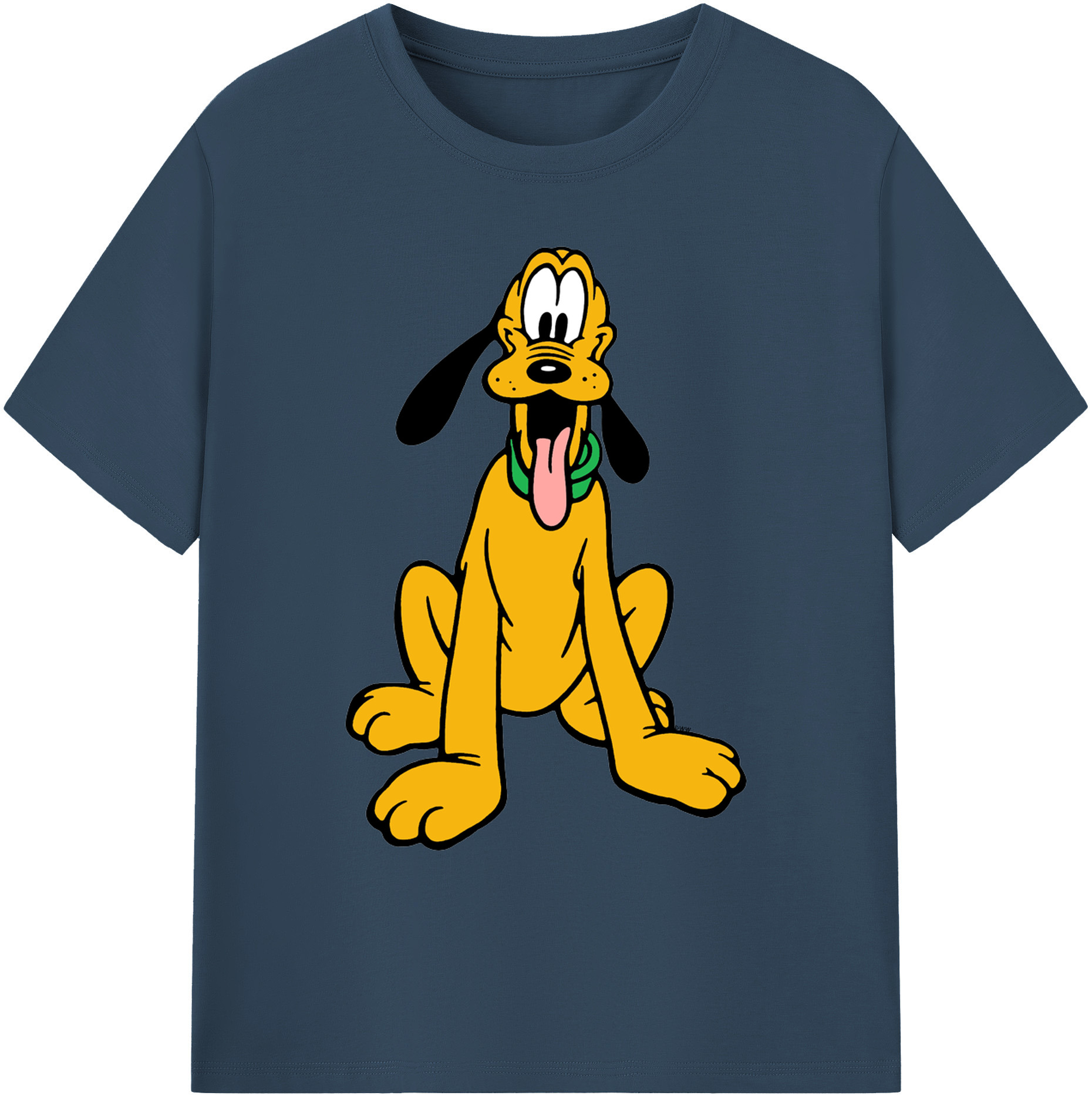 ミッキーマウス Mickey Mouse 綿100％ メンズ半袖Tシャツ｜肌触りやわらか＆通気性