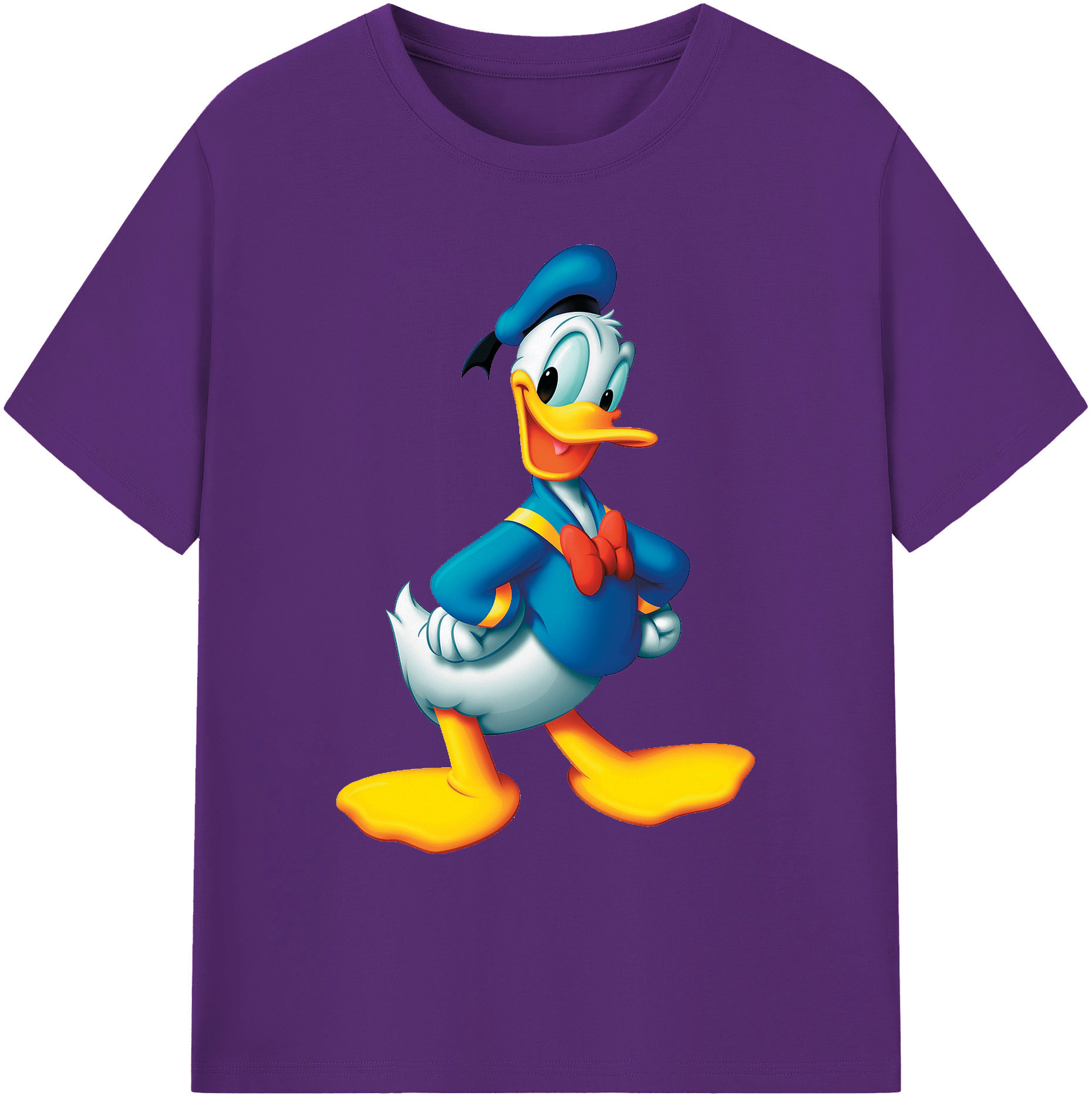 ミッキーマウス Mickey Mouse 綿100％ メンズ半袖Tシャツ｜肌触りやわらか＆通気性