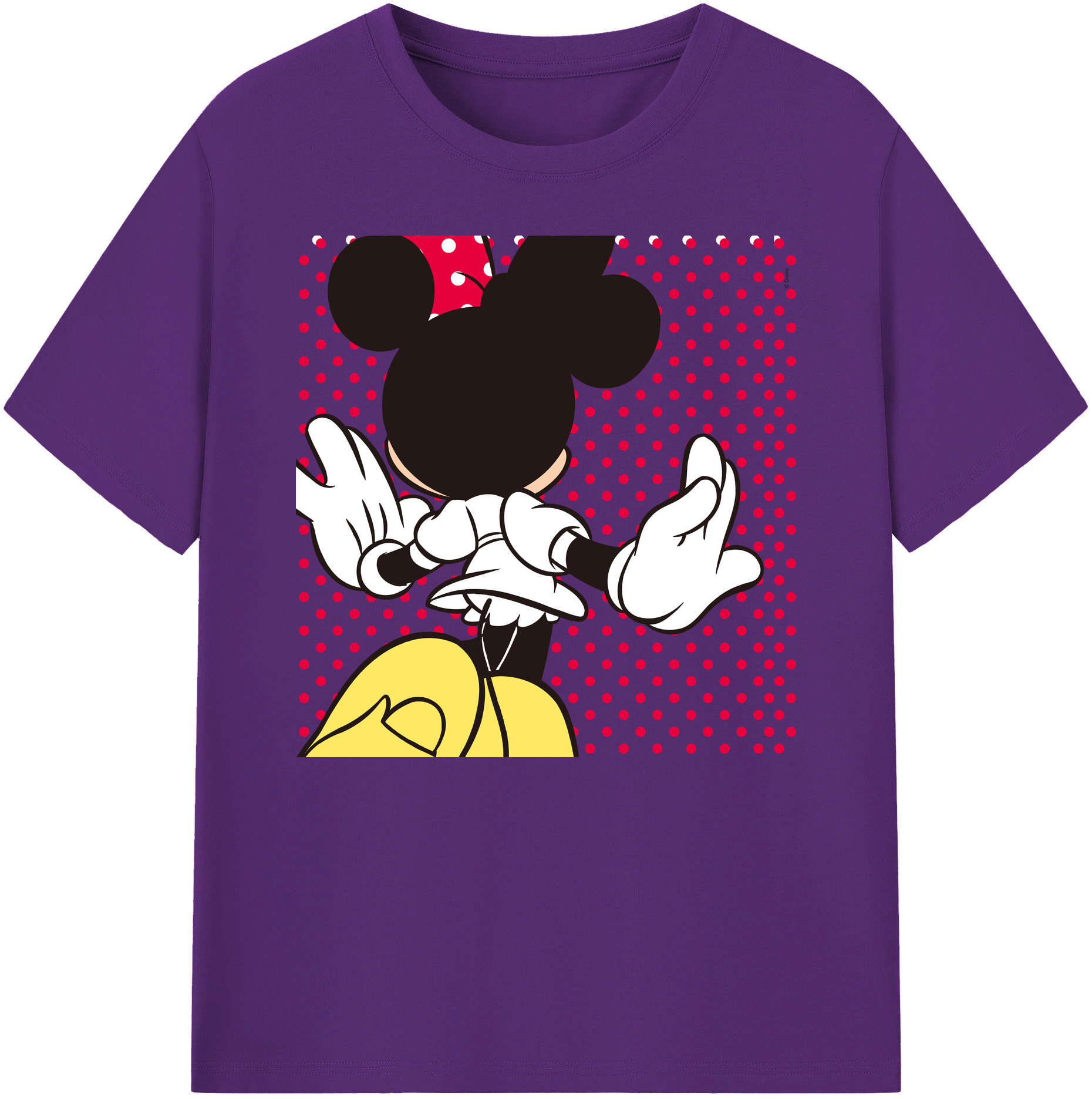 ミッキーマウス Mickey Mouse 綿100％ メンズ半袖Tシャツ｜肌触りやわらか＆通気性