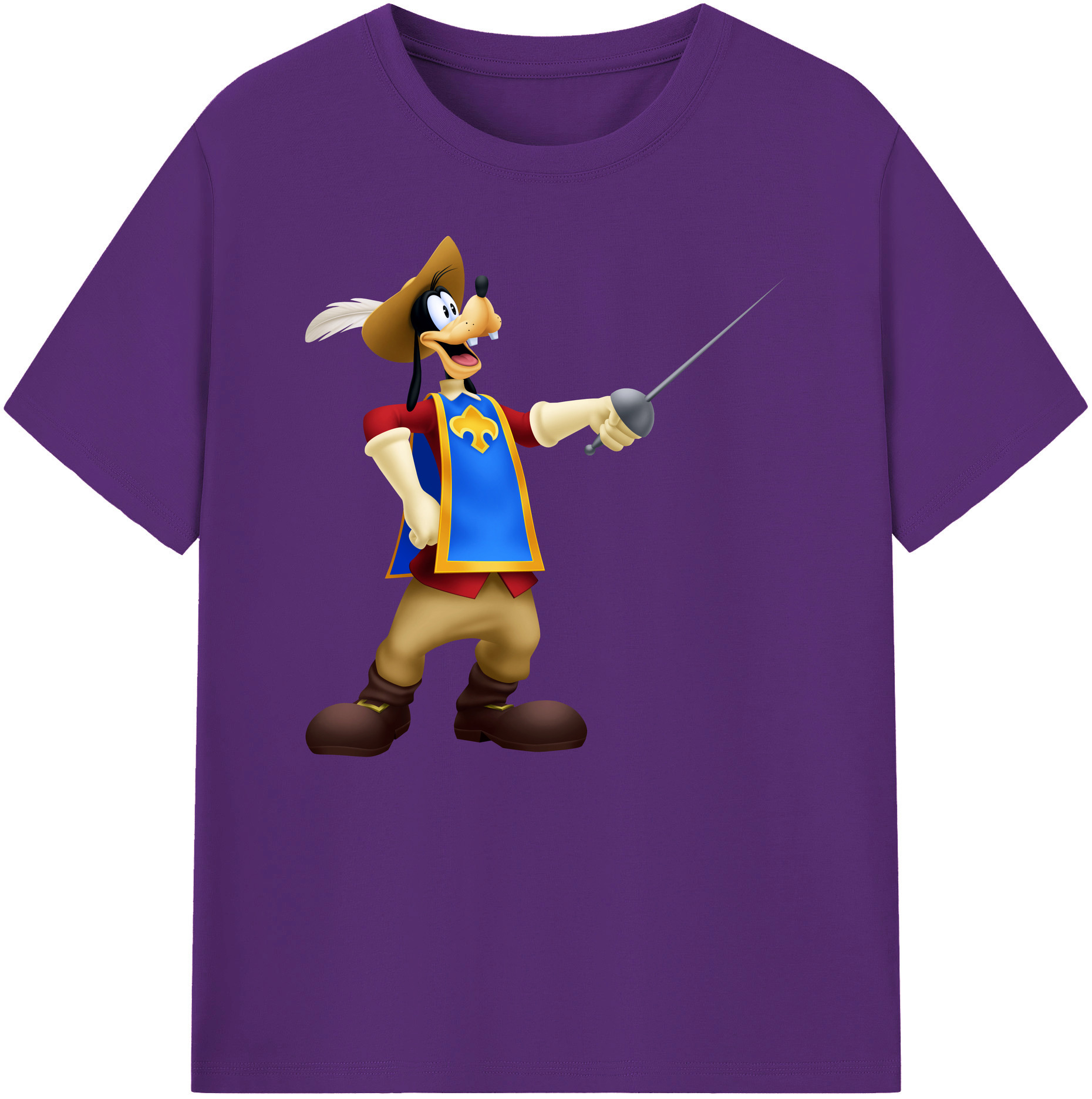 ミッキーマウス Mickey Mouse 綿100％ メンズ半袖Tシャツ｜肌触りやわらか＆通気性