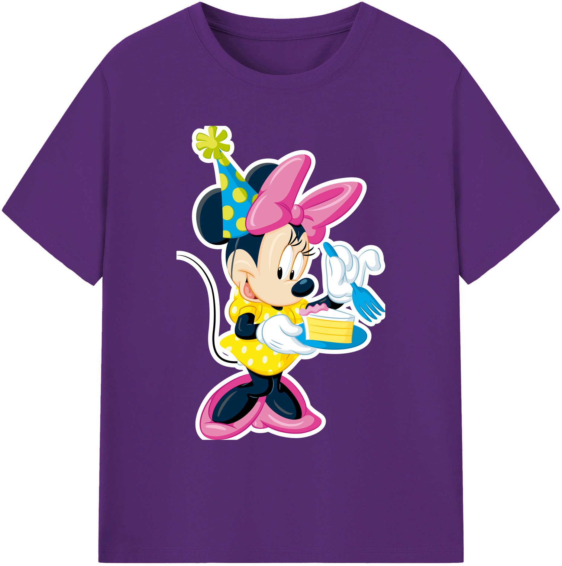 ミッキーマウス Mickey Mouse 綿100％ メンズ半袖Tシャツ｜肌触りやわらか＆通気性