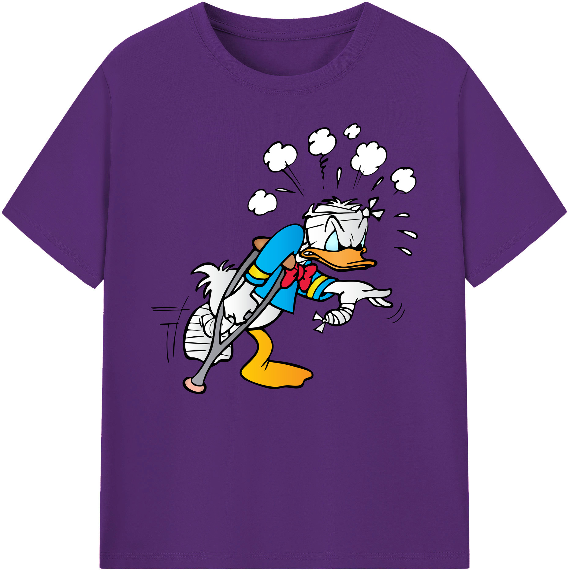 ミッキーマウス Mickey Mouse 綿100％ メンズ半袖Tシャツ｜肌触りやわらか＆通気性