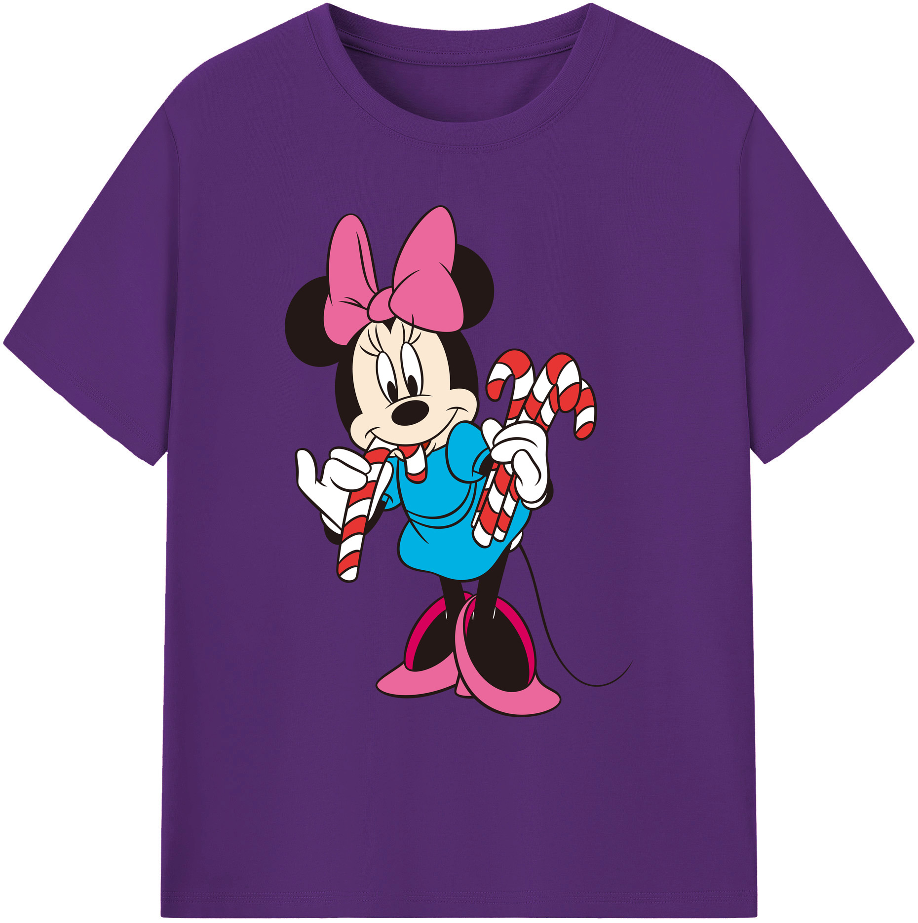 ミッキーマウス Mickey Mouse 綿100％ メンズ半袖Tシャツ｜肌触りやわらか＆通気性