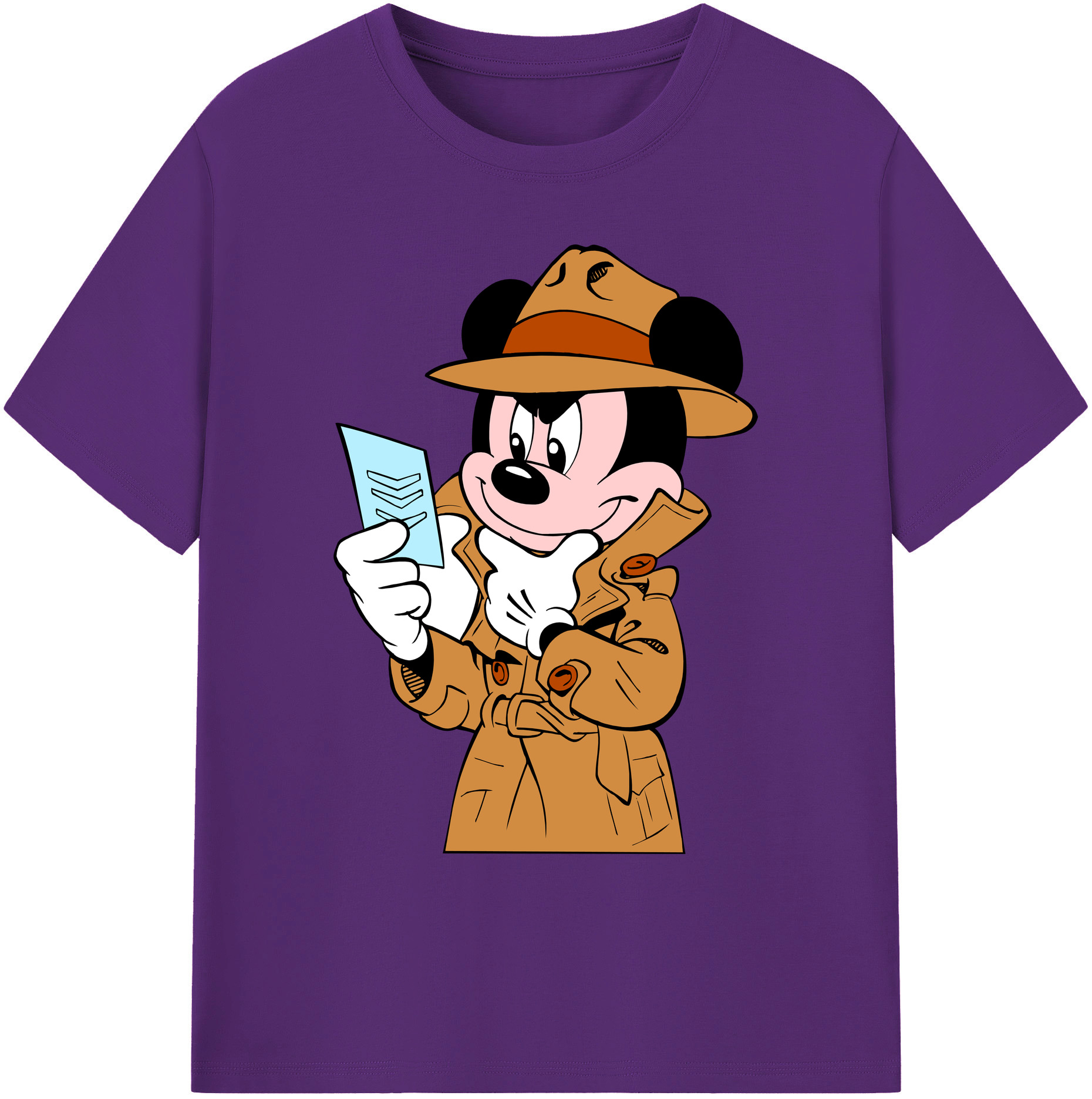 ミッキーマウス Mickey Mouse 綿100％ メンズ半袖Tシャツ｜肌触りやわらか＆通気性