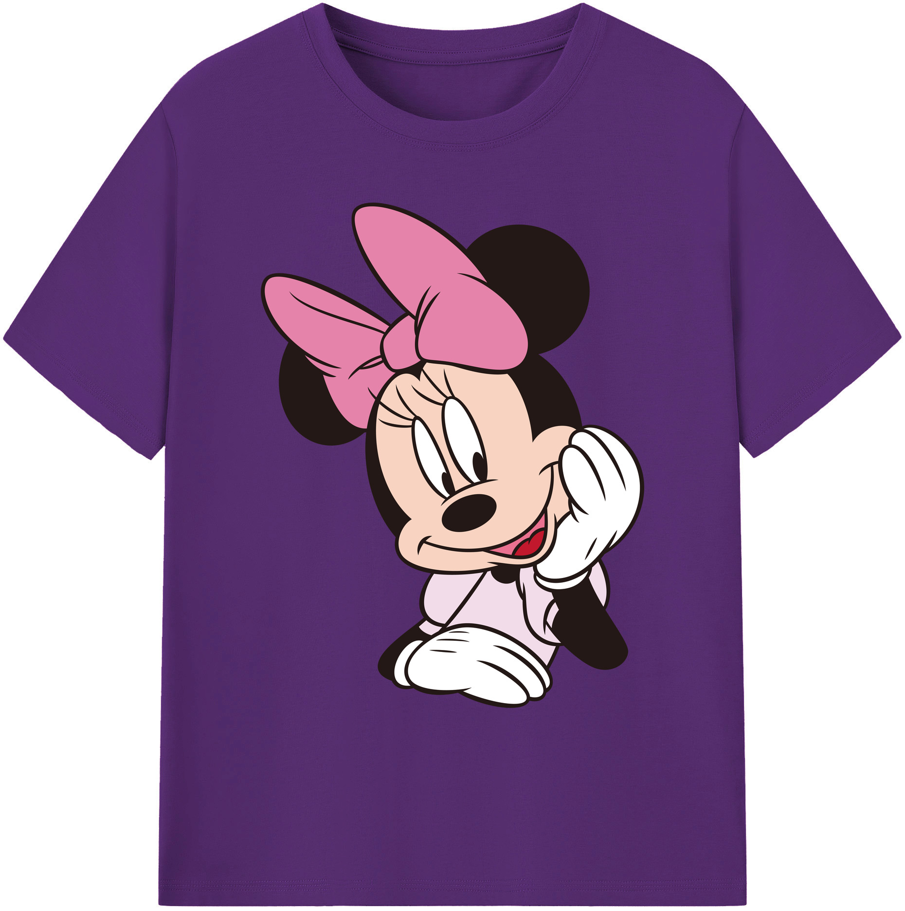 ミッキーマウス Mickey Mouse 綿100％ メンズ半袖Tシャツ｜肌触りやわらか＆通気性