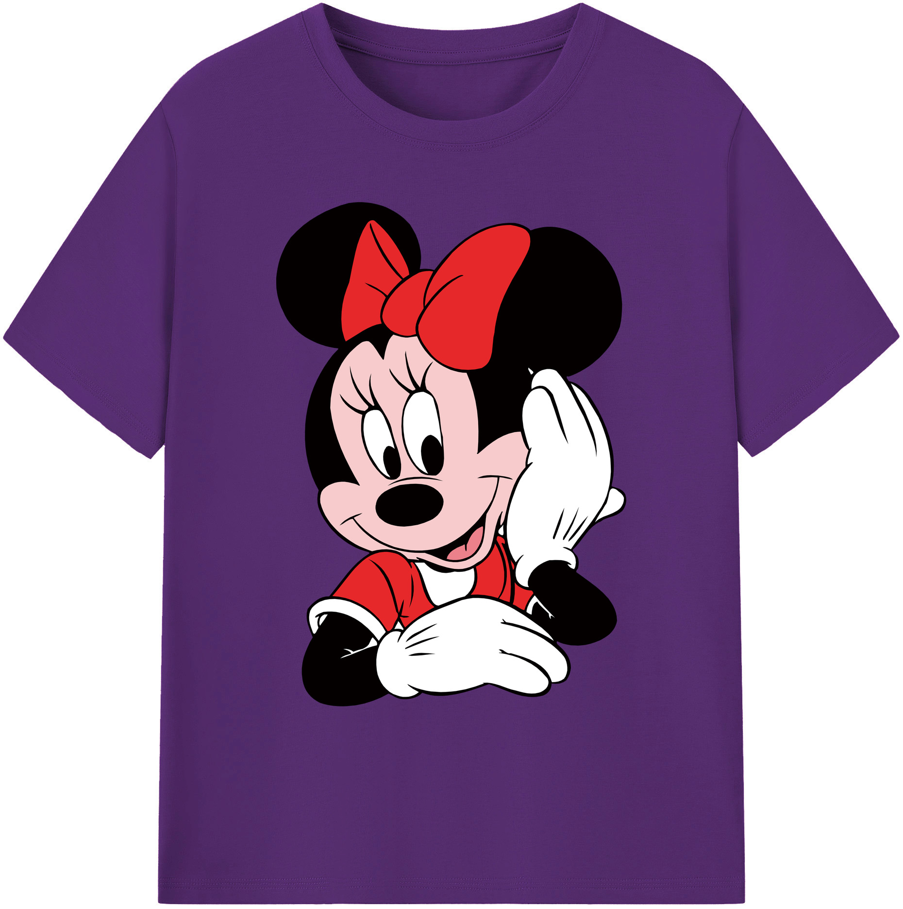 ミッキーマウス Mickey Mouse 綿100％ メンズ半袖Tシャツ｜肌触りやわらか＆通気性