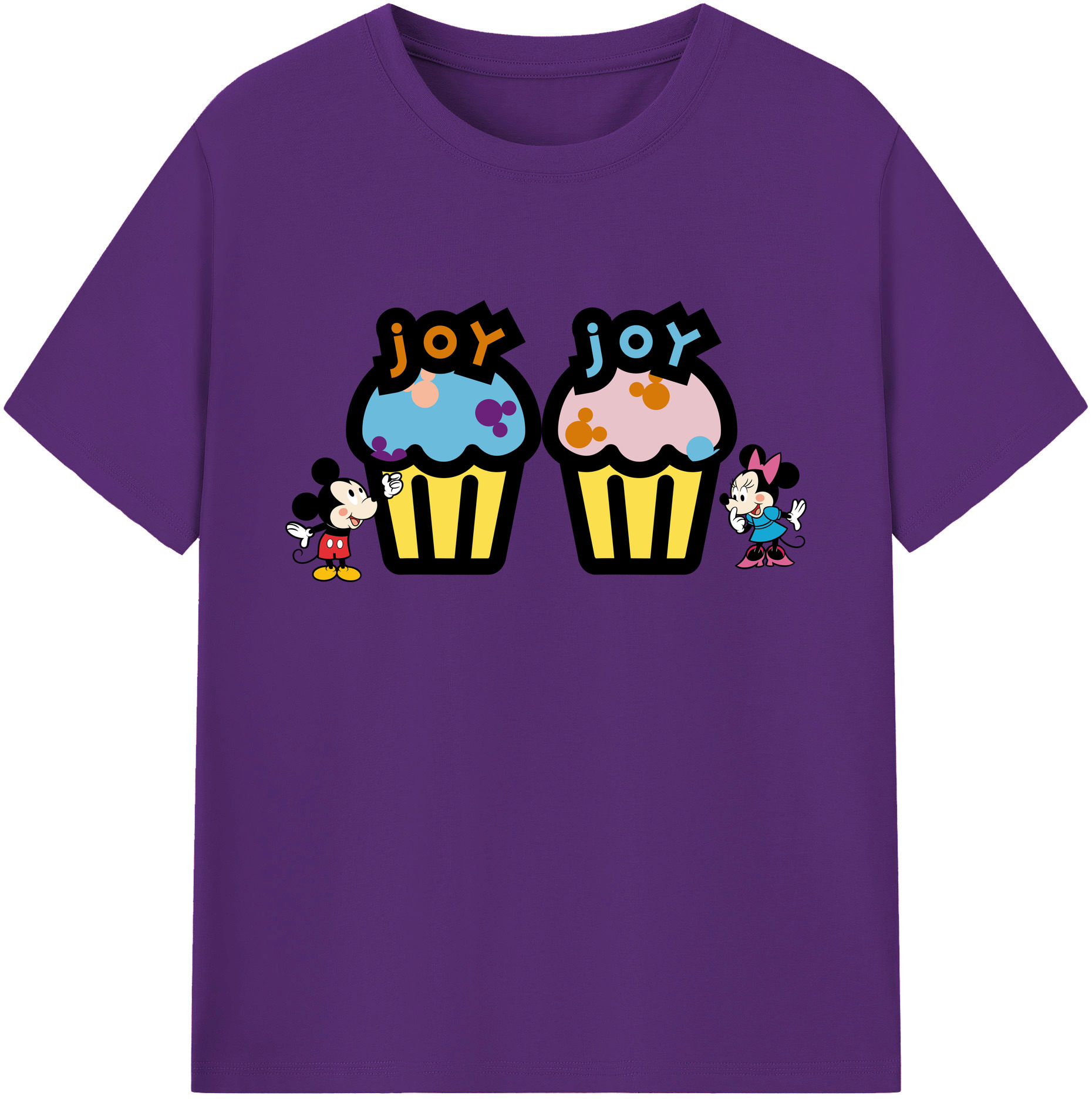 ミッキーマウス Mickey Mouse 綿100％ メンズ半袖Tシャツ｜肌触りやわらか＆通気性
