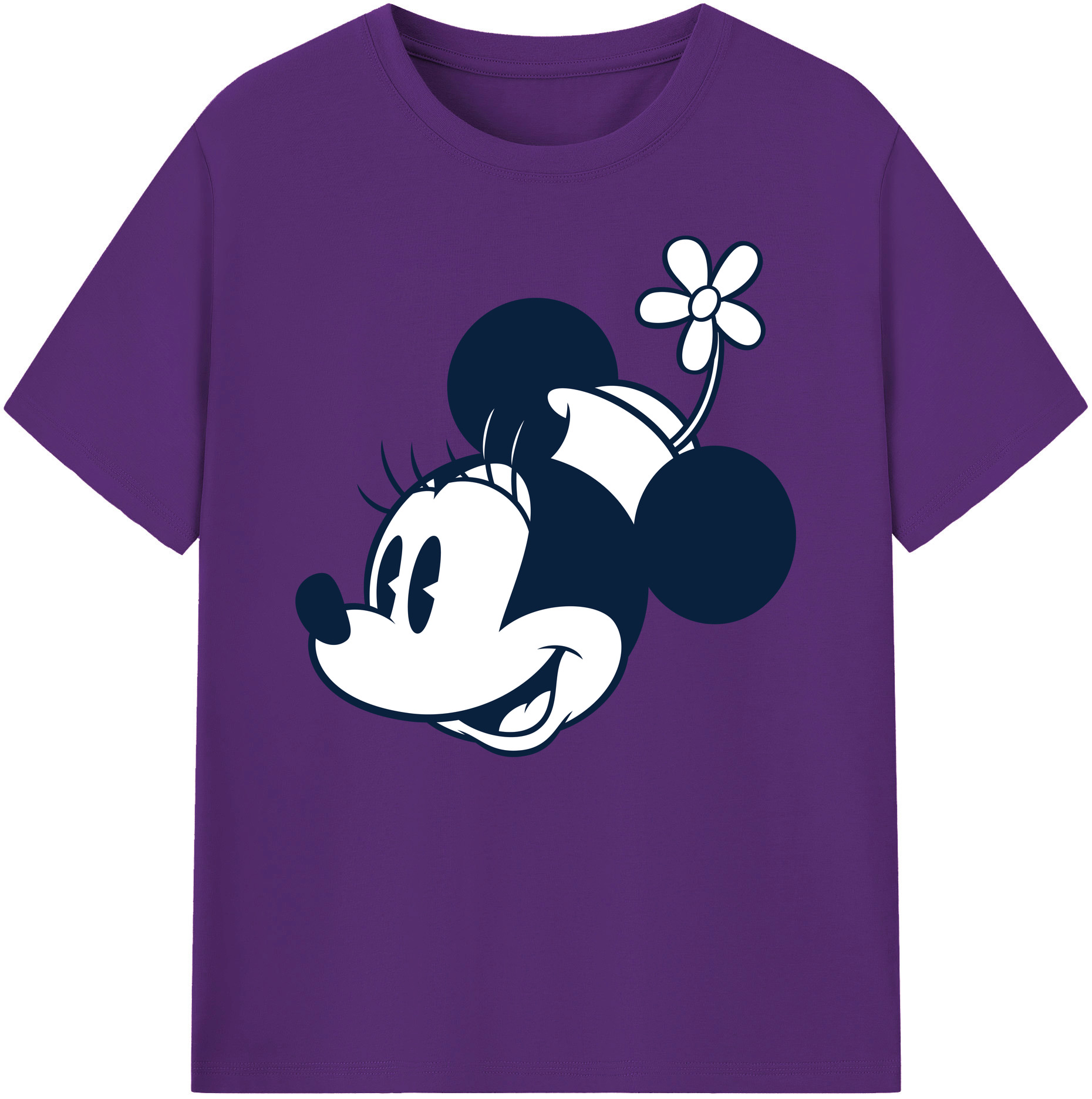 ミッキーマウス Mickey Mouse 綿100％ メンズ半袖Tシャツ｜肌触りやわらか＆通気性