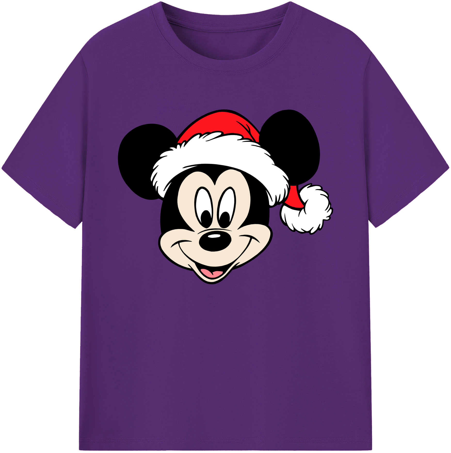 ミッキーマウス Mickey Mouse 綿100％ メンズ半袖Tシャツ｜肌触りやわらか＆通気性