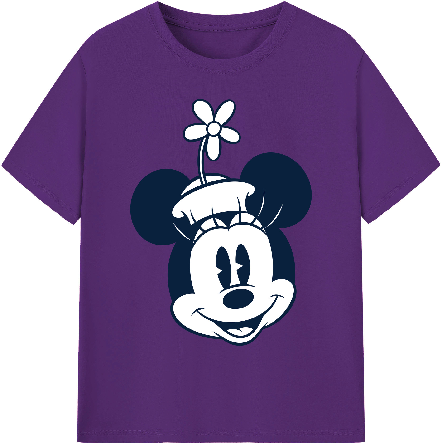 ミッキーマウス Mickey Mouse 綿100％ メンズ半袖Tシャツ｜肌触りやわらか＆通気性