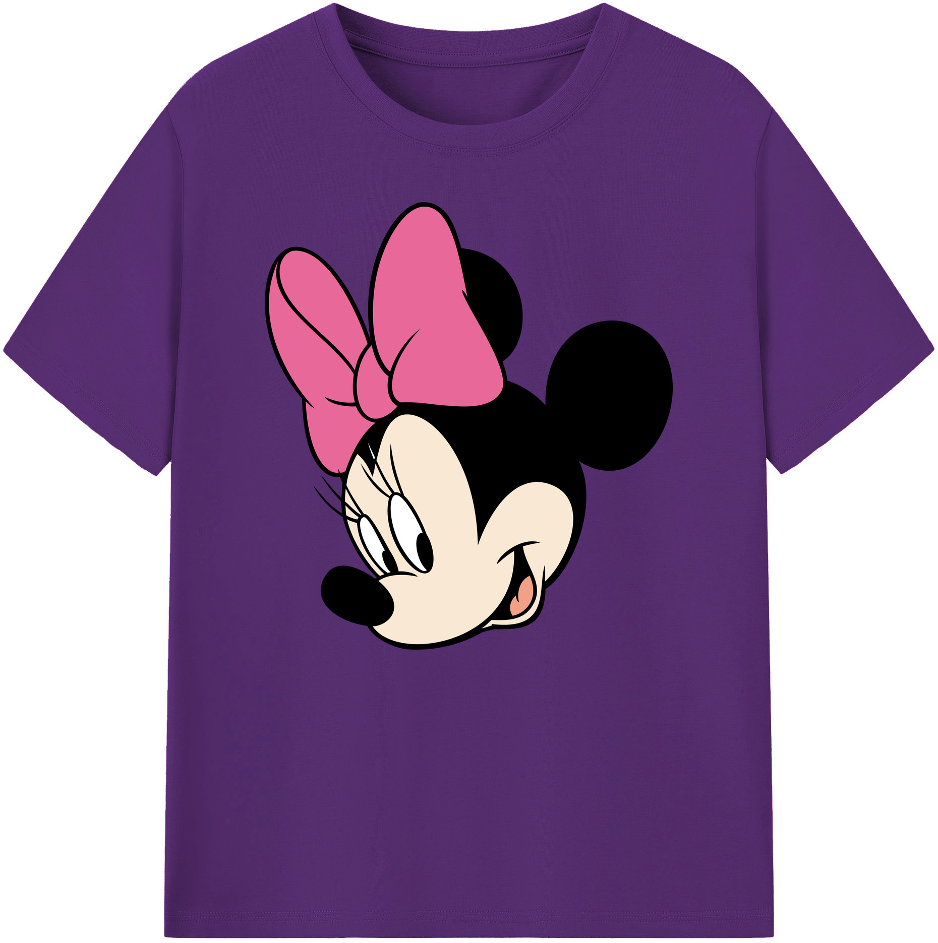 ミッキーマウス Mickey Mouse 綿100％ メンズ半袖Tシャツ｜肌触りやわらか＆通気性