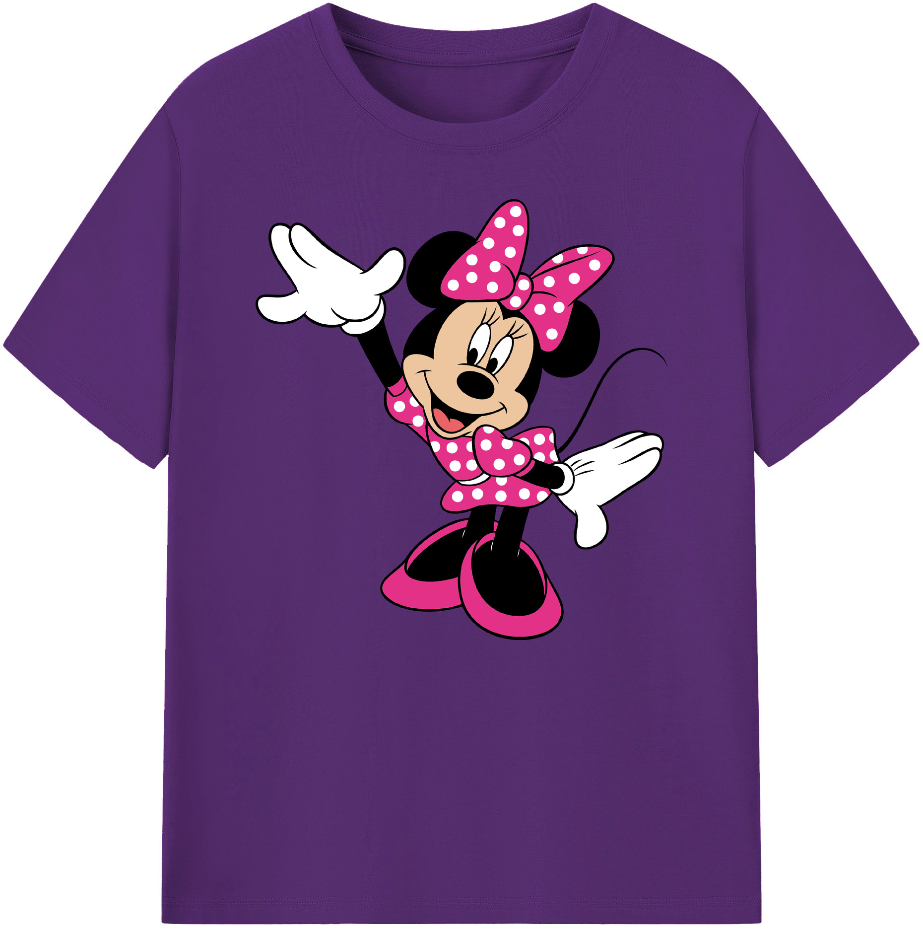 ミッキーマウス Mickey Mouse 綿100％ メンズ半袖Tシャツ｜肌触りやわらか＆通気性
