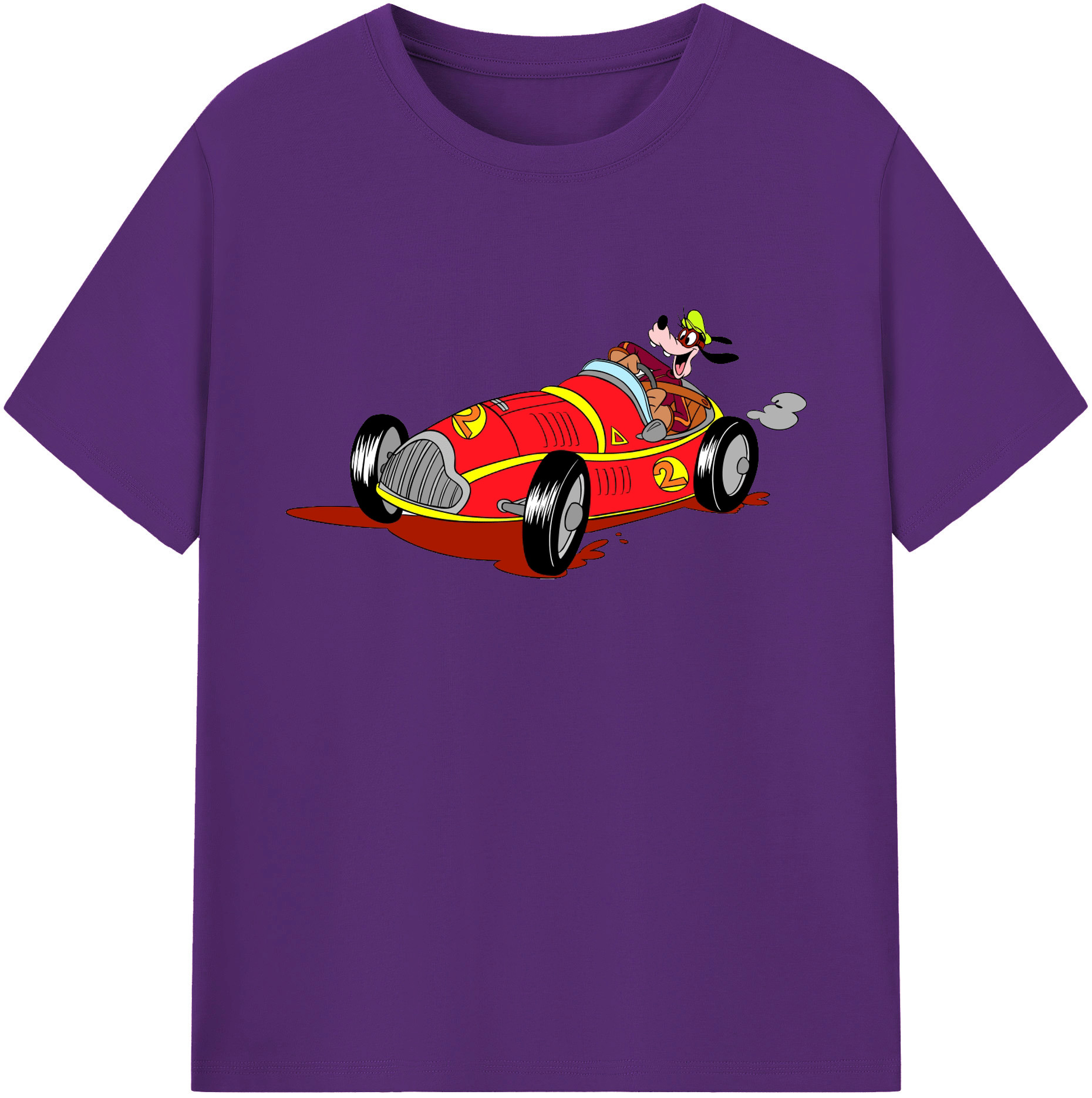 ミッキーマウス Mickey Mouse 綿100％ メンズ半袖Tシャツ｜肌触りやわらか＆通気性