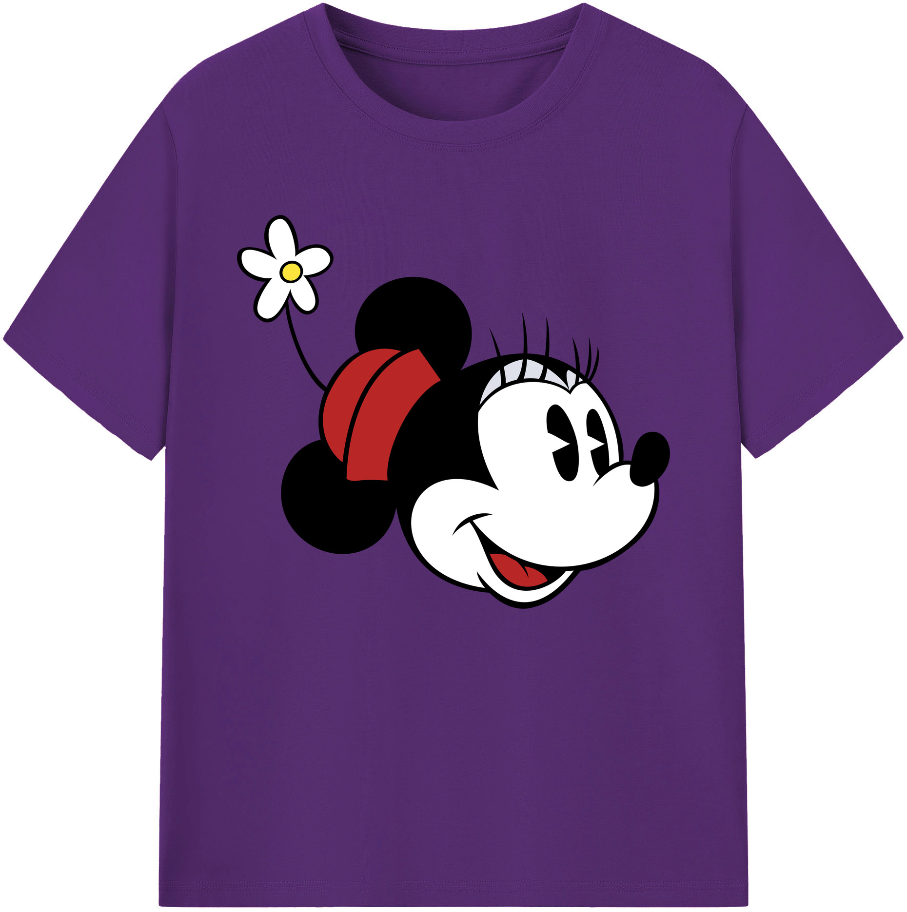 ミッキーマウス Mickey Mouse 綿100％ メンズ半袖Tシャツ｜肌触りやわらか＆通気性